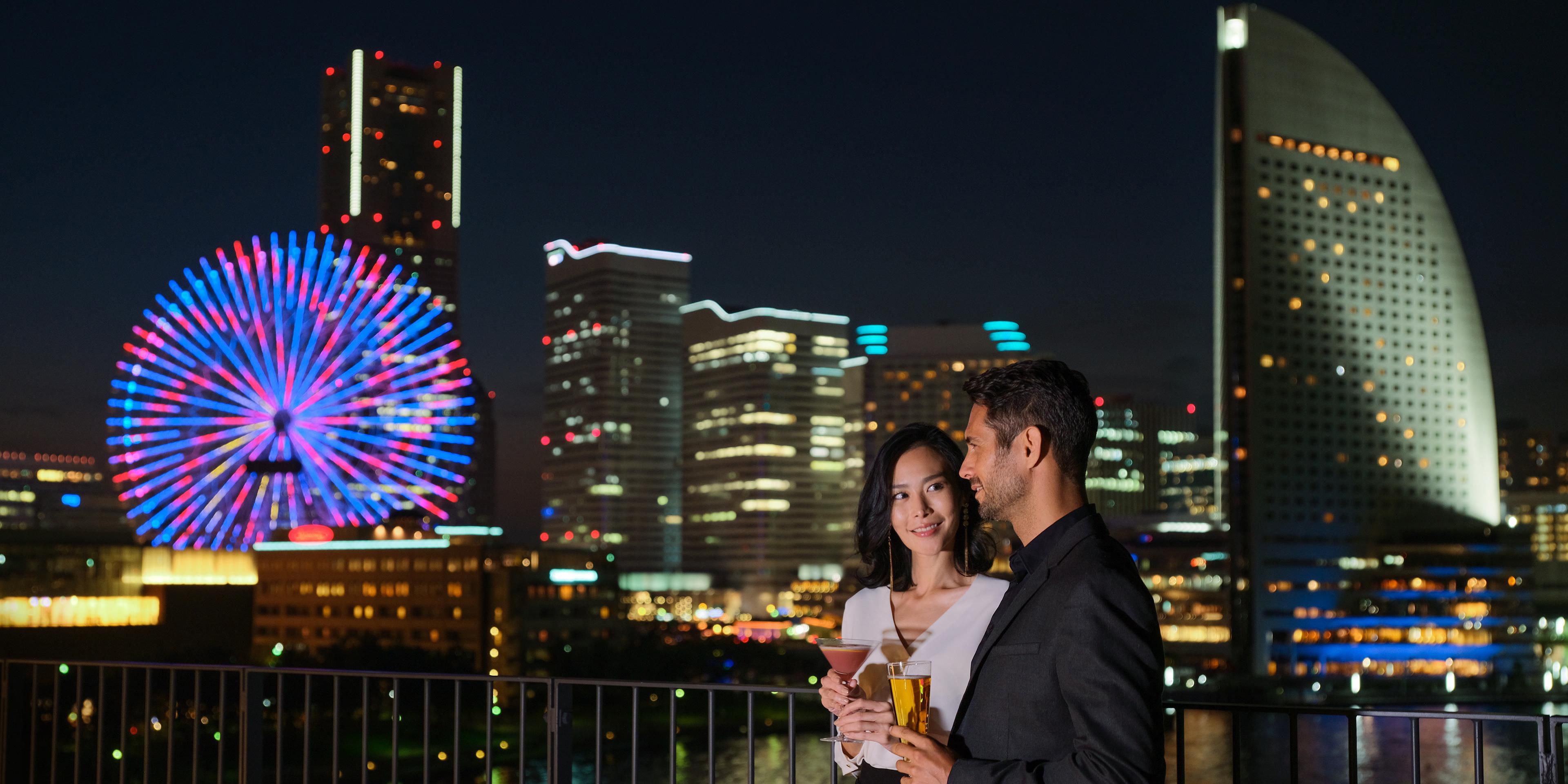 City ​​side view