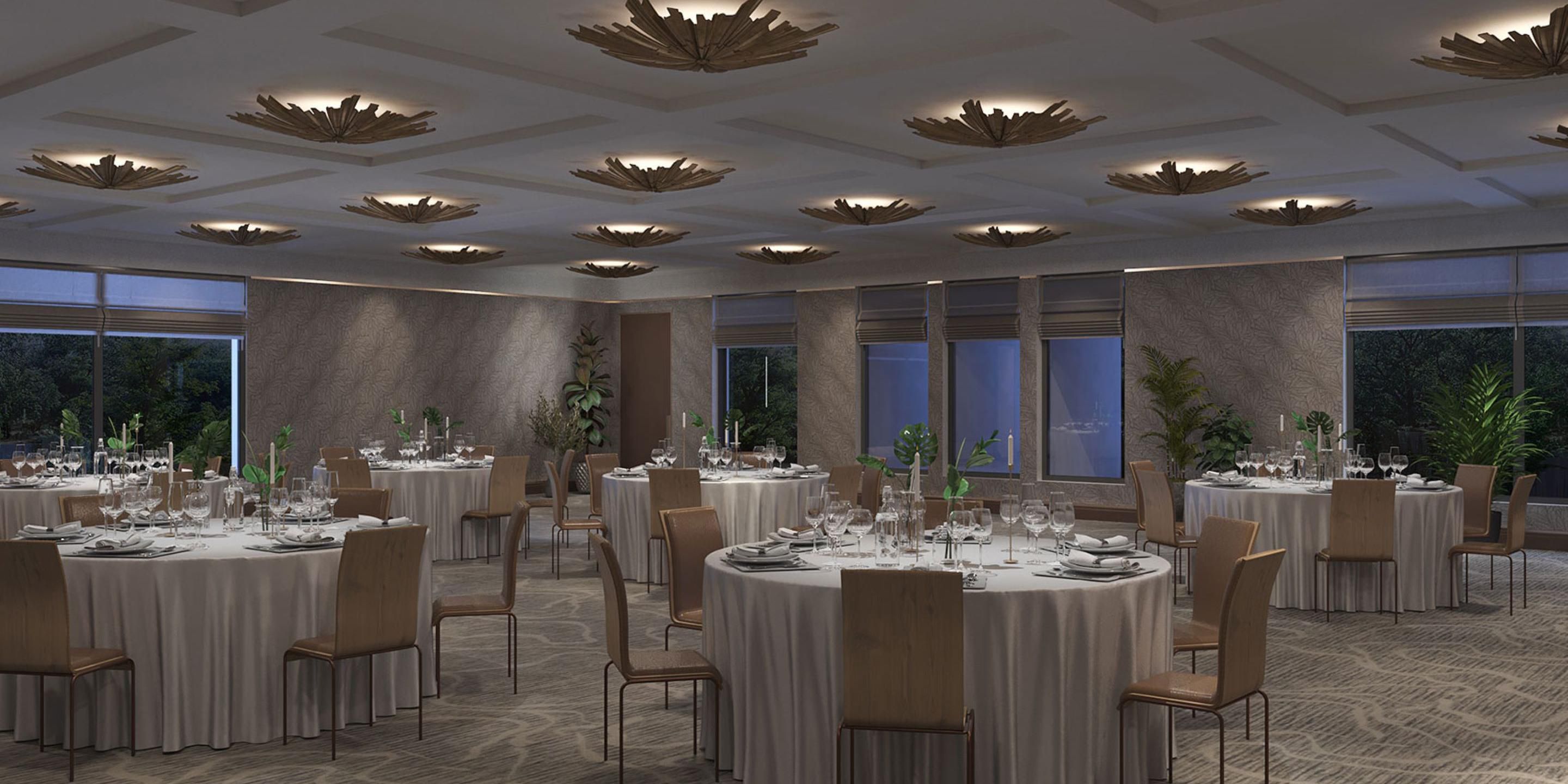 Tucked into Atlanta’s alluring Buckhead neighborhood, The Kimpton Sylvan Hotel is perfect for wedding ceremonies & seated receptions of up to 125 guests. Host a rehearsal dinner among the lush foliage in our garden bar. Break bread in our elegant ballroom. Toast to true love at our rooftop bar with skyline and wooded views.