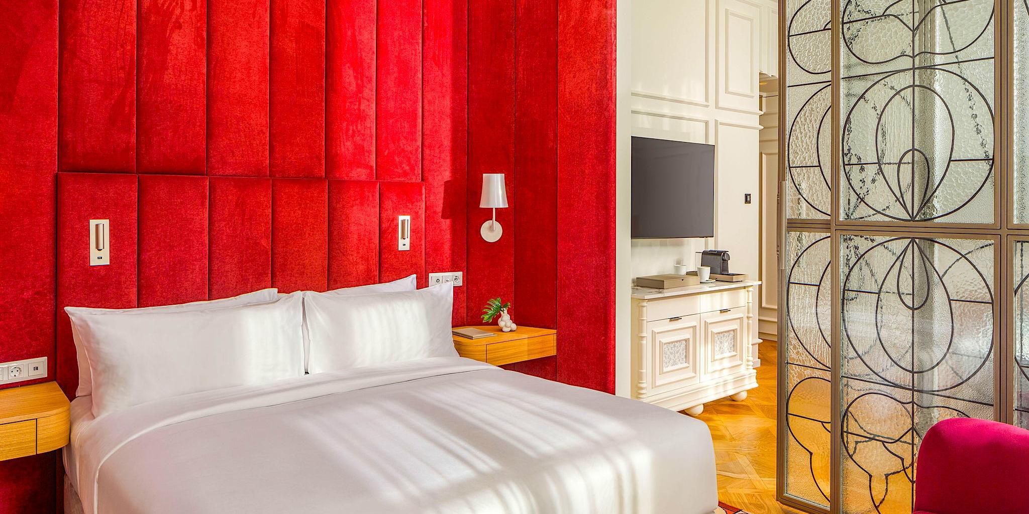 One bedroom suite designed by Marcel Wanders