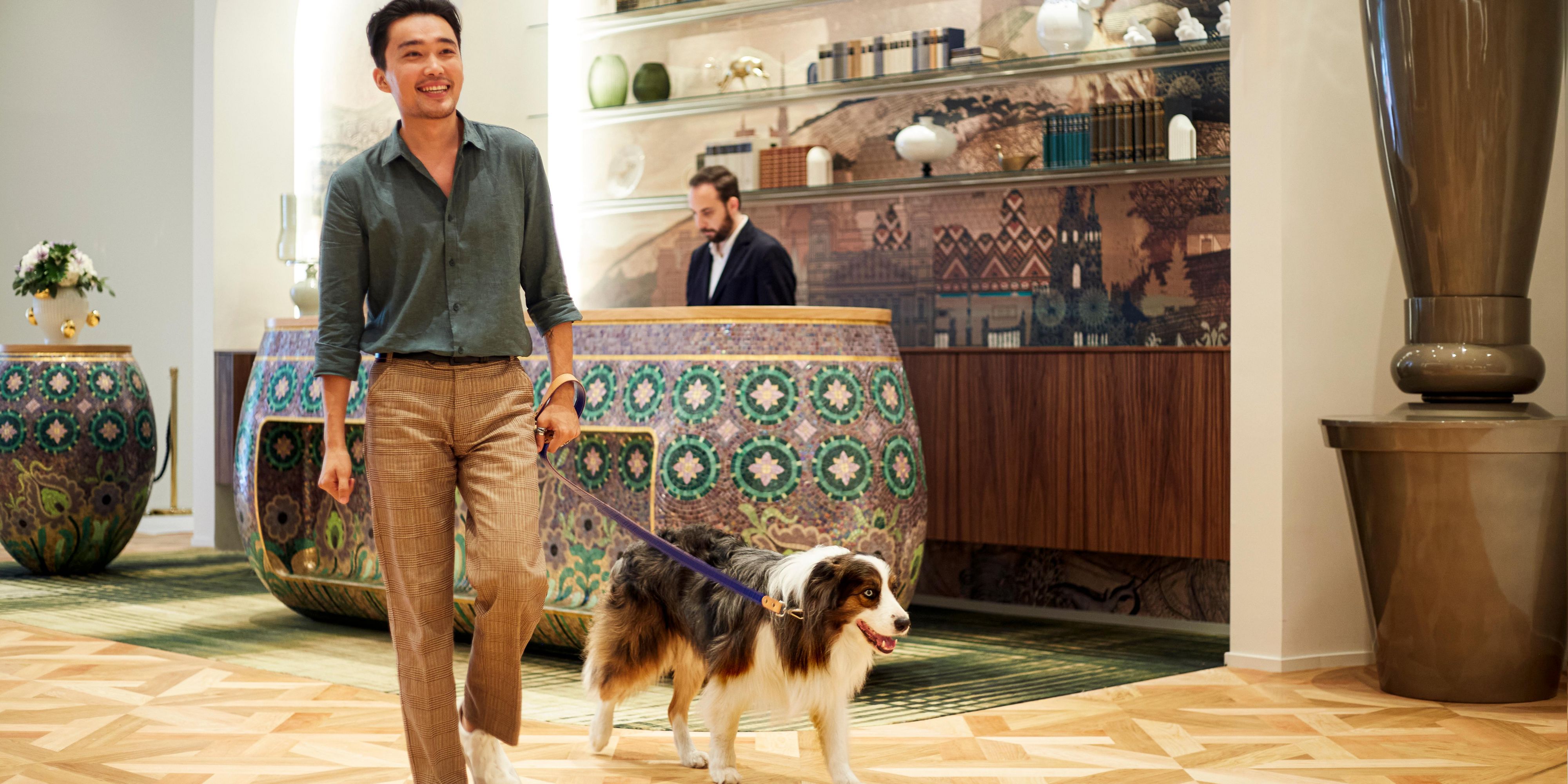 We invite you to bring your furry, feathery, or scaly family member – no matter their size, weight, or breed – at no extra charge. Any animal that can fit in the elevator is welcome in our hotel. Budapest is perfect for exploring with dogs, with many nearby places where you can enjoy walking your pet.