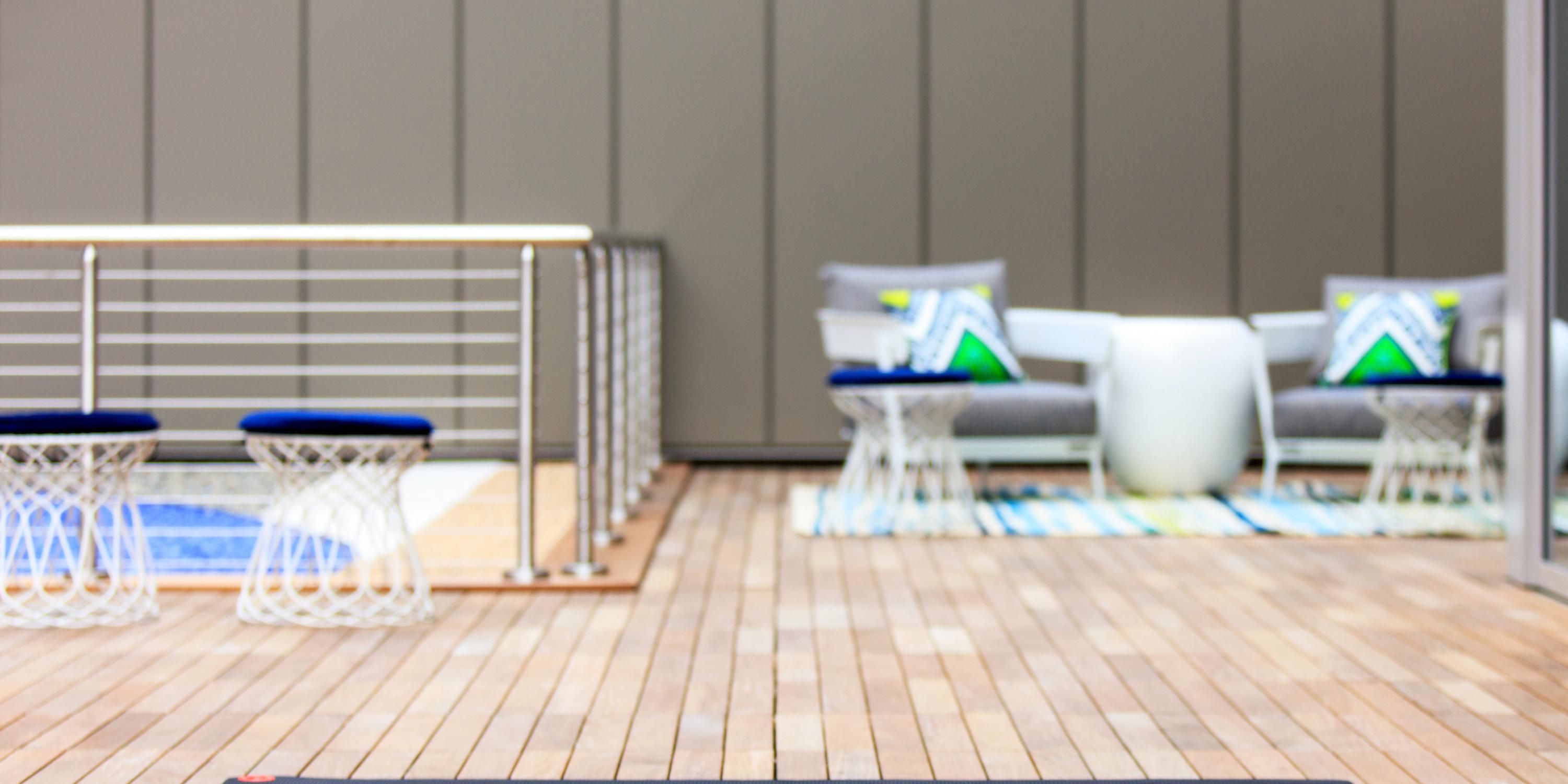 Yoga Deck on 4th Floor