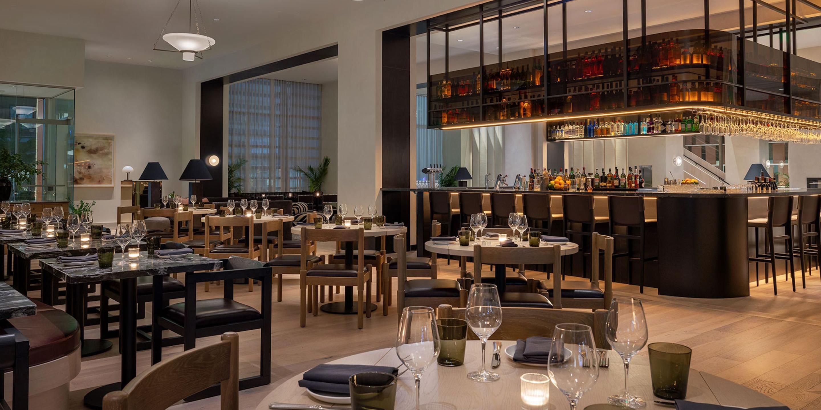 An instant neighborhood favorite with locals and guests alike, our Italian-inspired modern American restaurant dishes up wood-fired pizzas, rustic pastas, and freshly caught fish. You’ll appreciate the quality of the farm-to-table ingredients that make up the basis of the menu, filled with simple dishes done right.