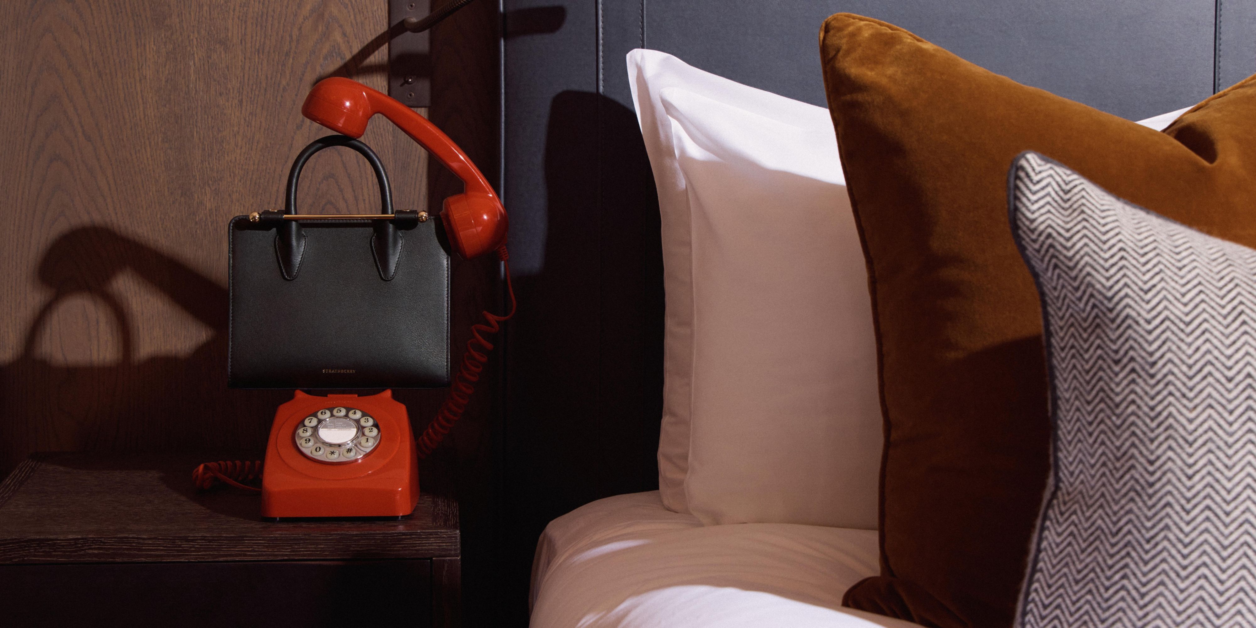 This summer, we’re offering Kimpton guests exclusive access to six signature Strathberry bags, handpicked for your adventures across Scotland.

When you arrive, simply speak with our Concierge team to browse the available styles and borrow a bag for the duration of your stay.