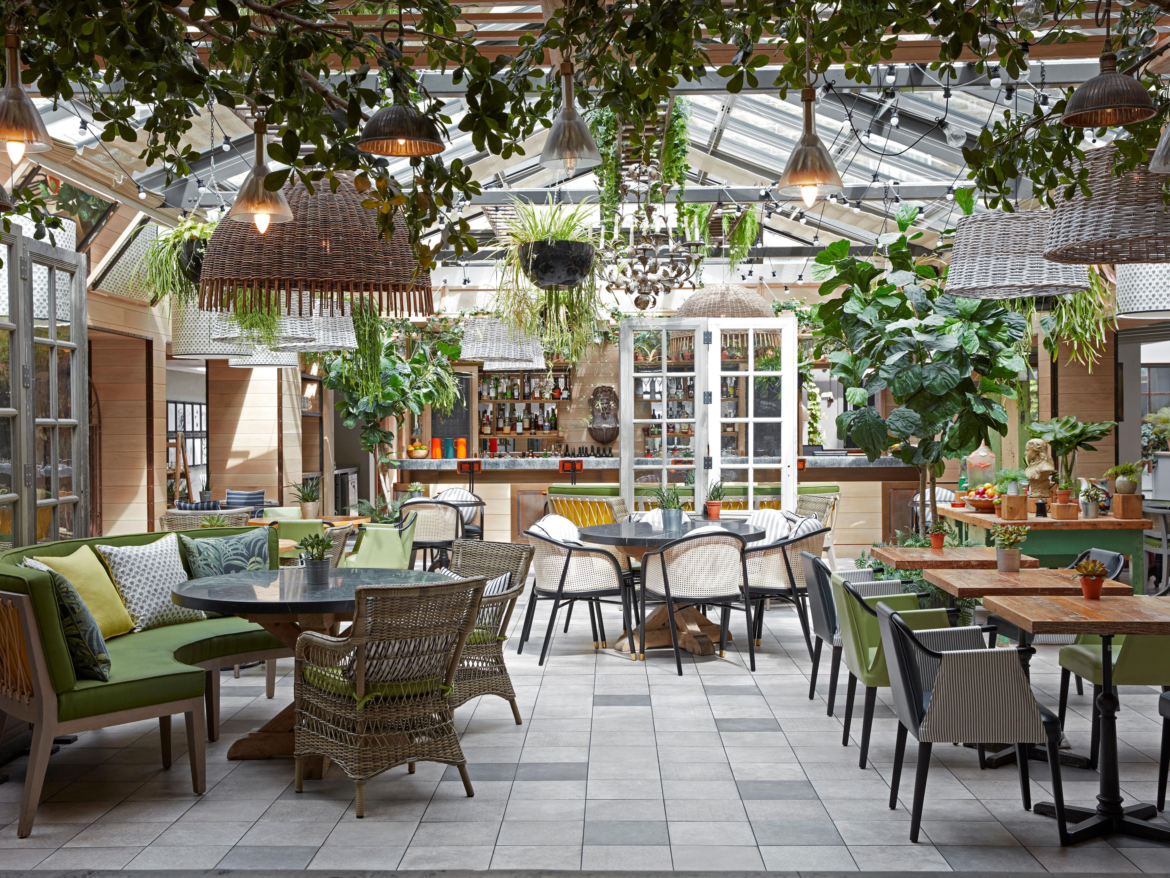 The garden restaurant