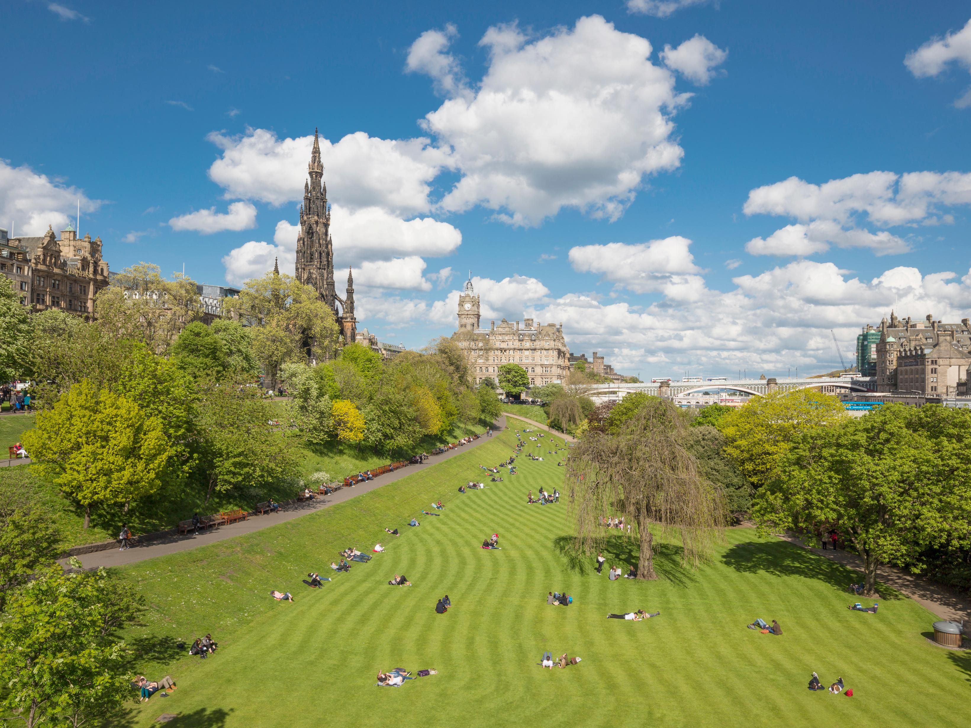 Walking distance and accessible to Princes Street Gardens.