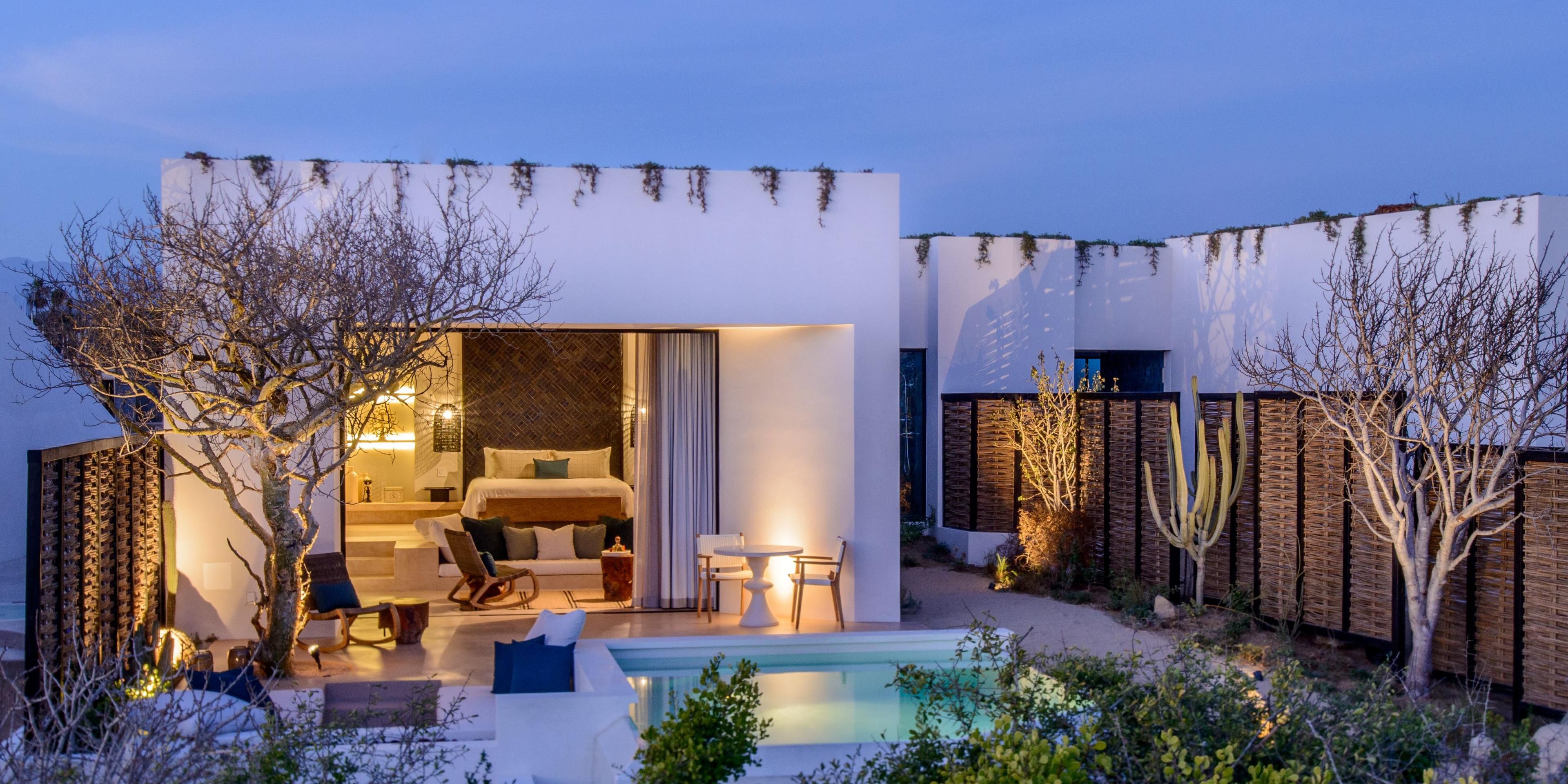 Enjoy your private plunge pool in our oceanfront villas