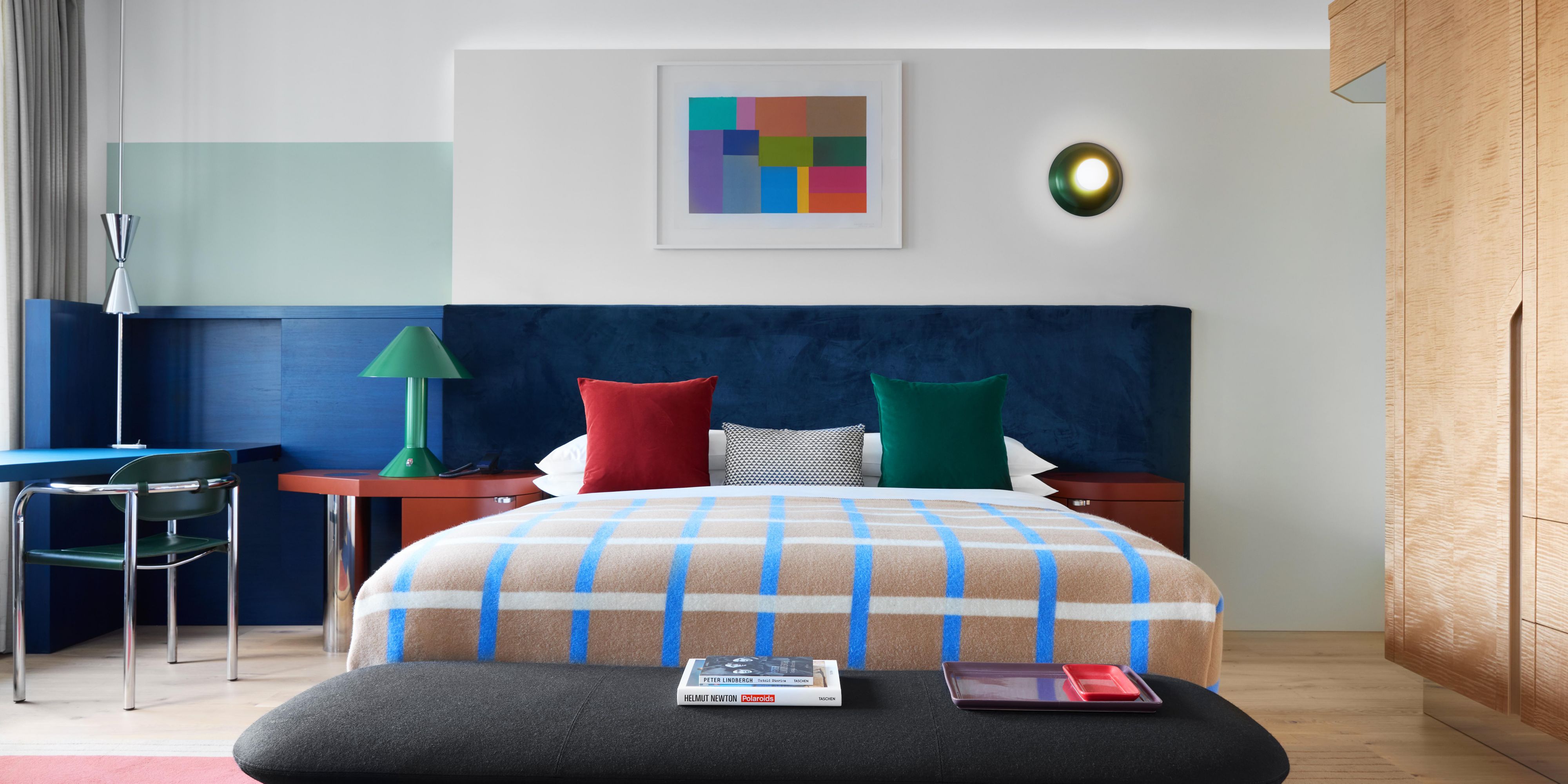 Unwind in a king room with plush bedding and amenities.