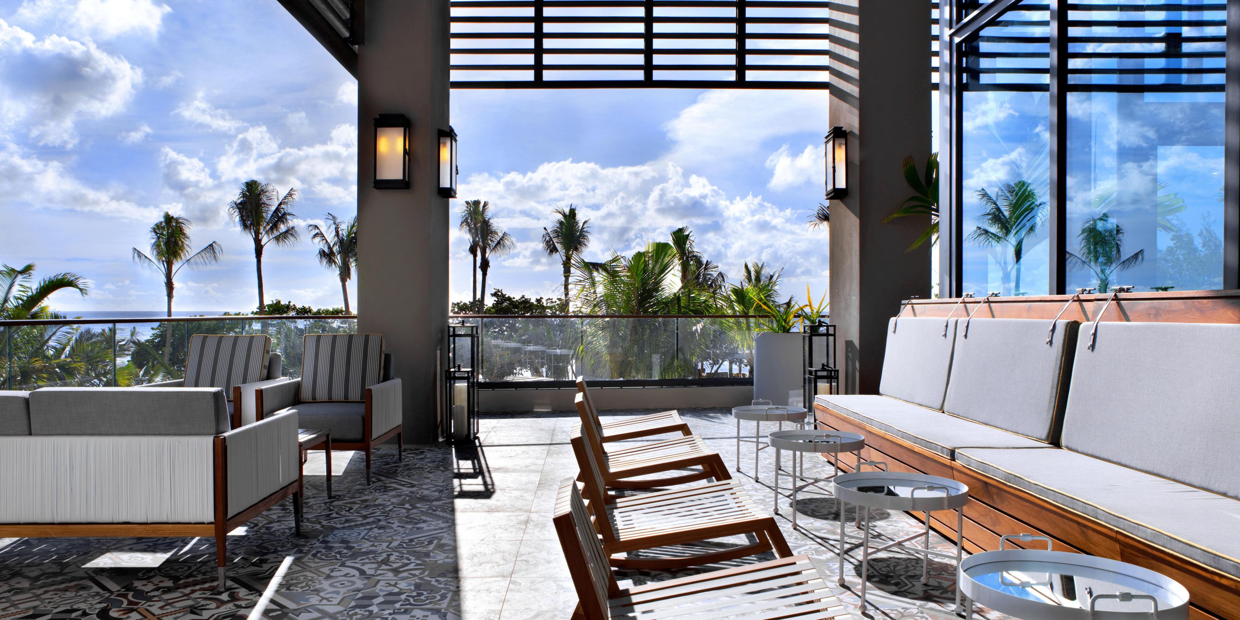 From The Bar at Ave, you can expect more than a thirst quenching. How about hand-mixed cocktails featuring local, exotic fruits and liqueurs, local and imported beers, and a wine list as long as the Caribbean horizon?