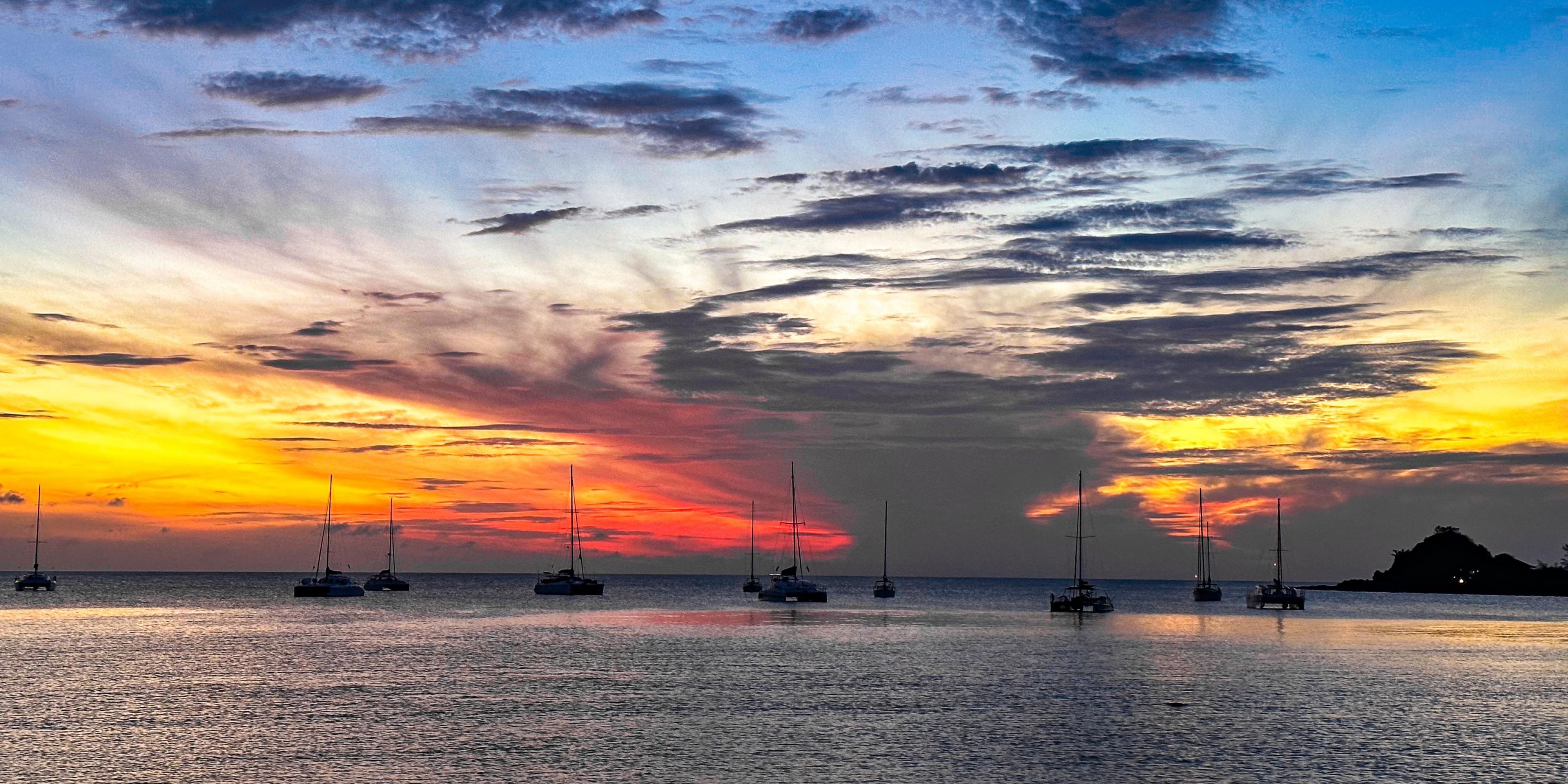 Sunrise View from Choeng Mon Beach