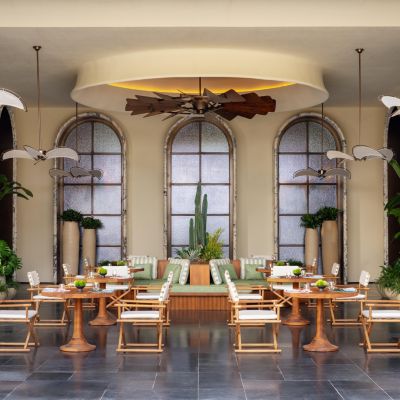 Streat Outdoor Dining Area