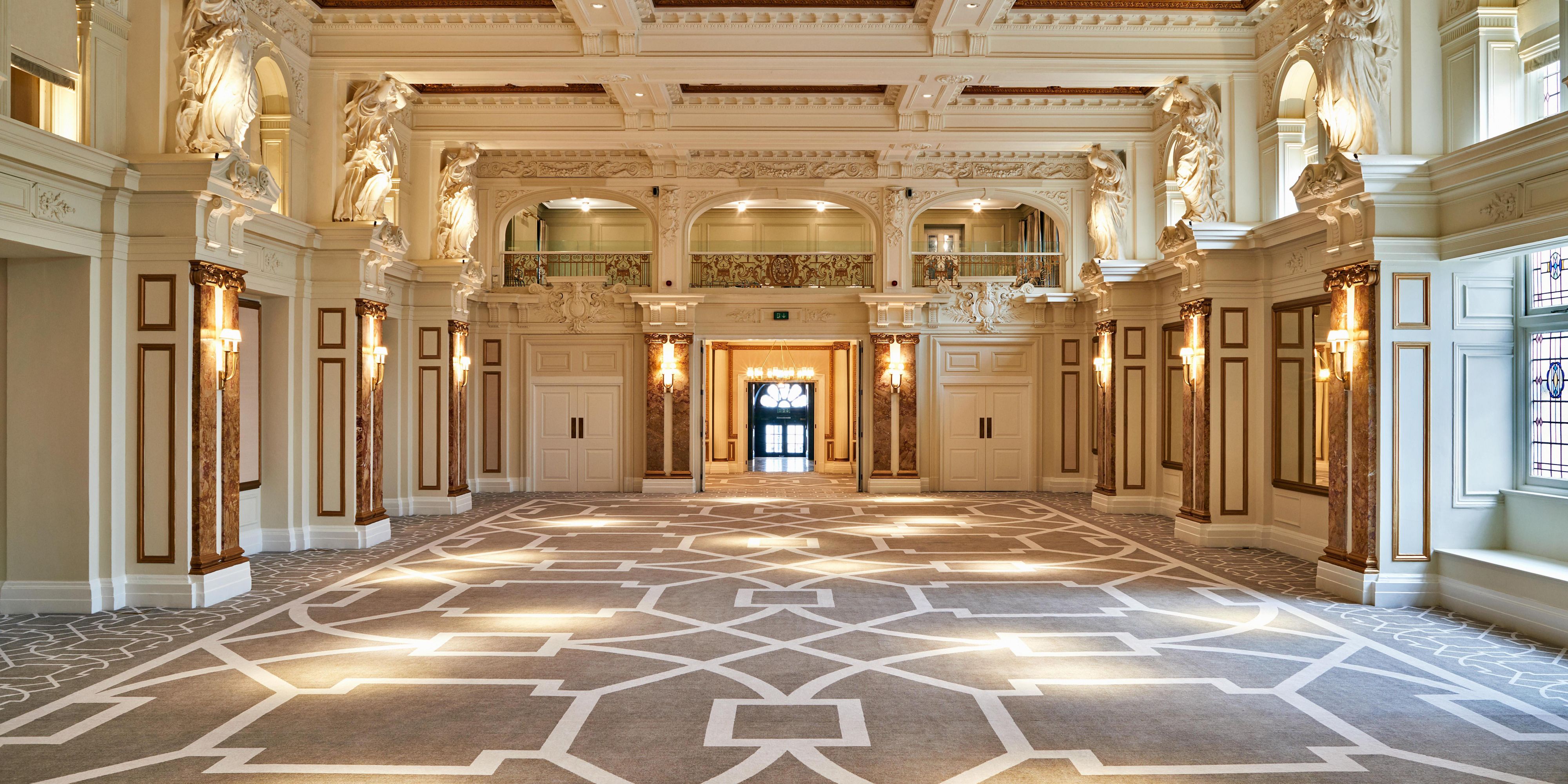 Ballroom meeting space at Kimpton Fitzroy London