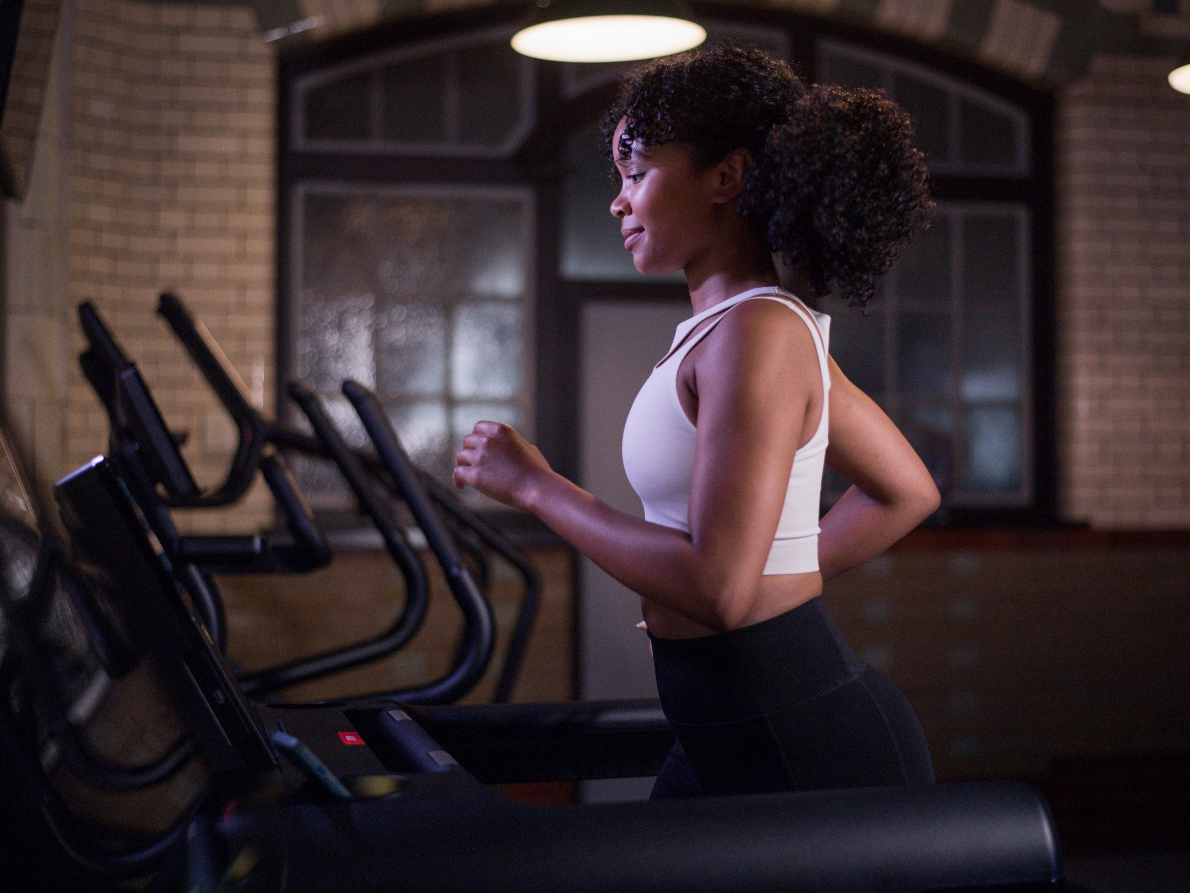 Keep your fitness goals on track in our 24/7 Gym