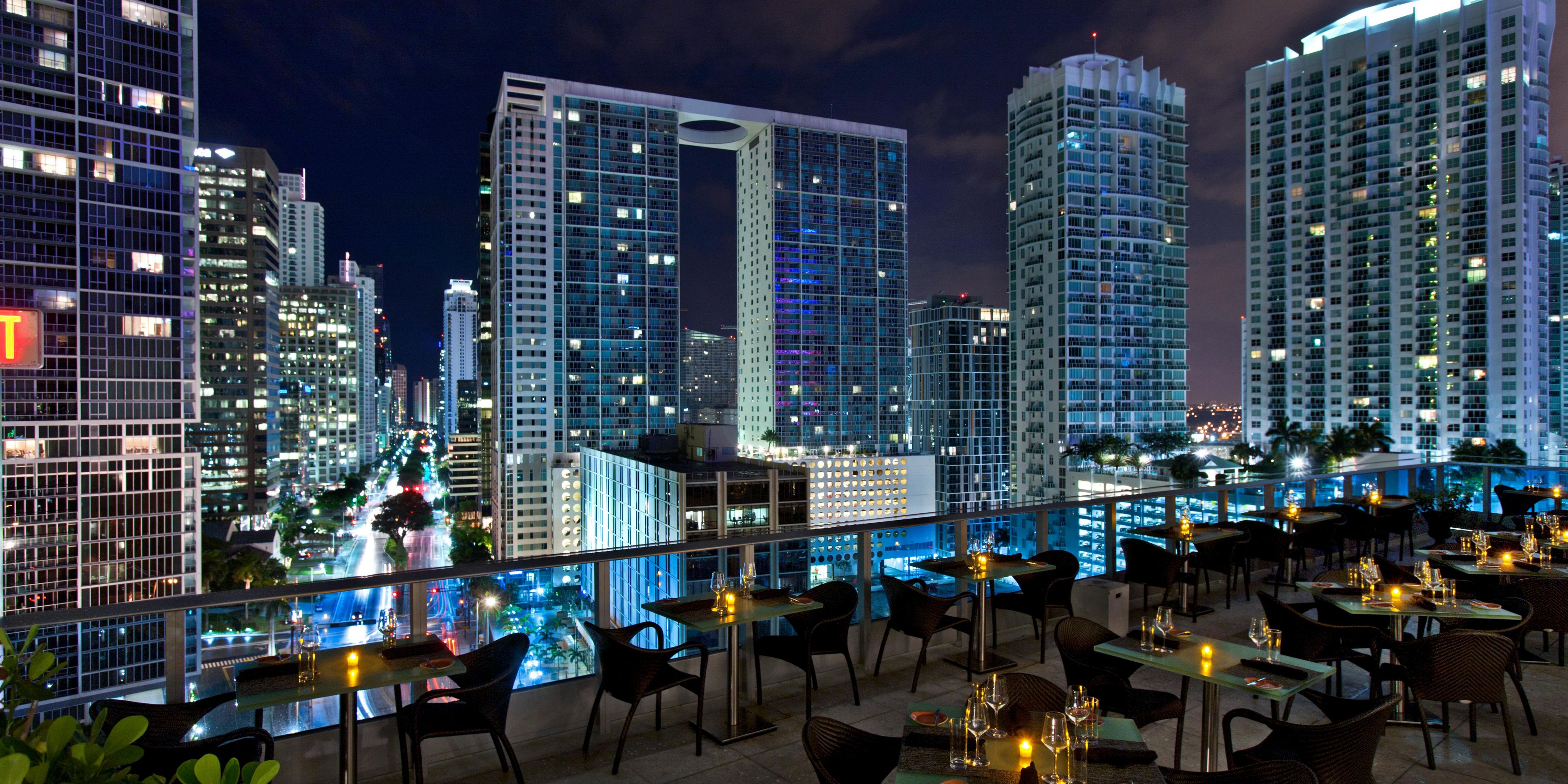 The panoramic vistas from our 16th-floor perch offering waterfront dining Miami style may steal your heart, but hopefully not your appetite. Area 31's blends worldly influences with local inspiration to create cuisine that’s elegant yet approachable.