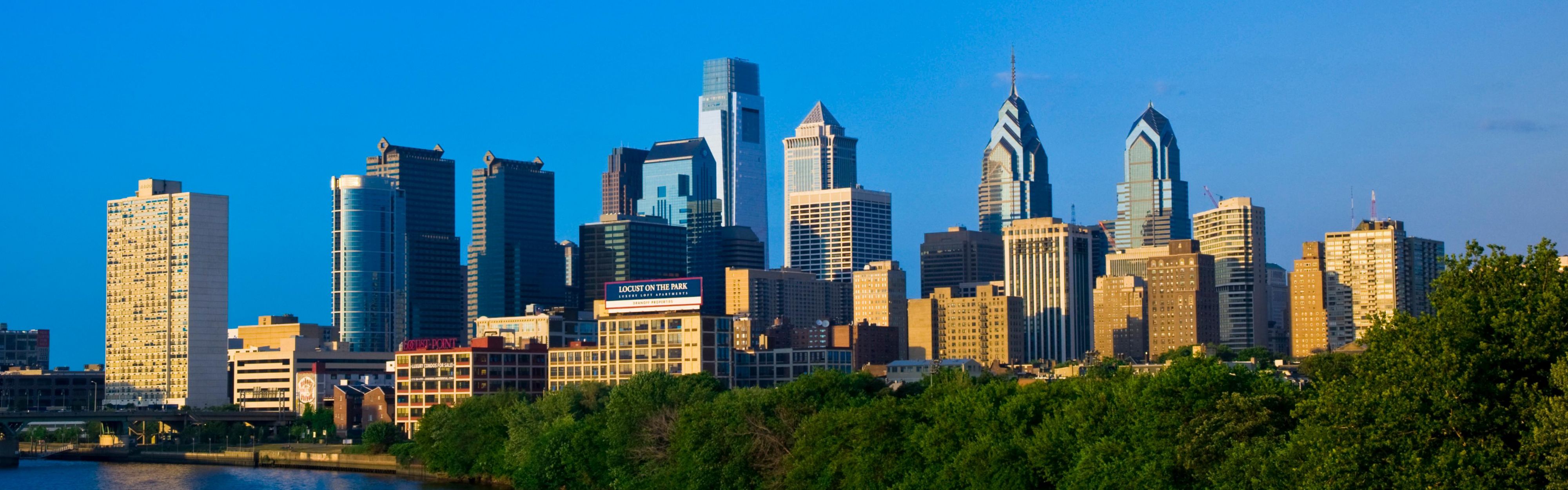 Philadelphia Skyline & River