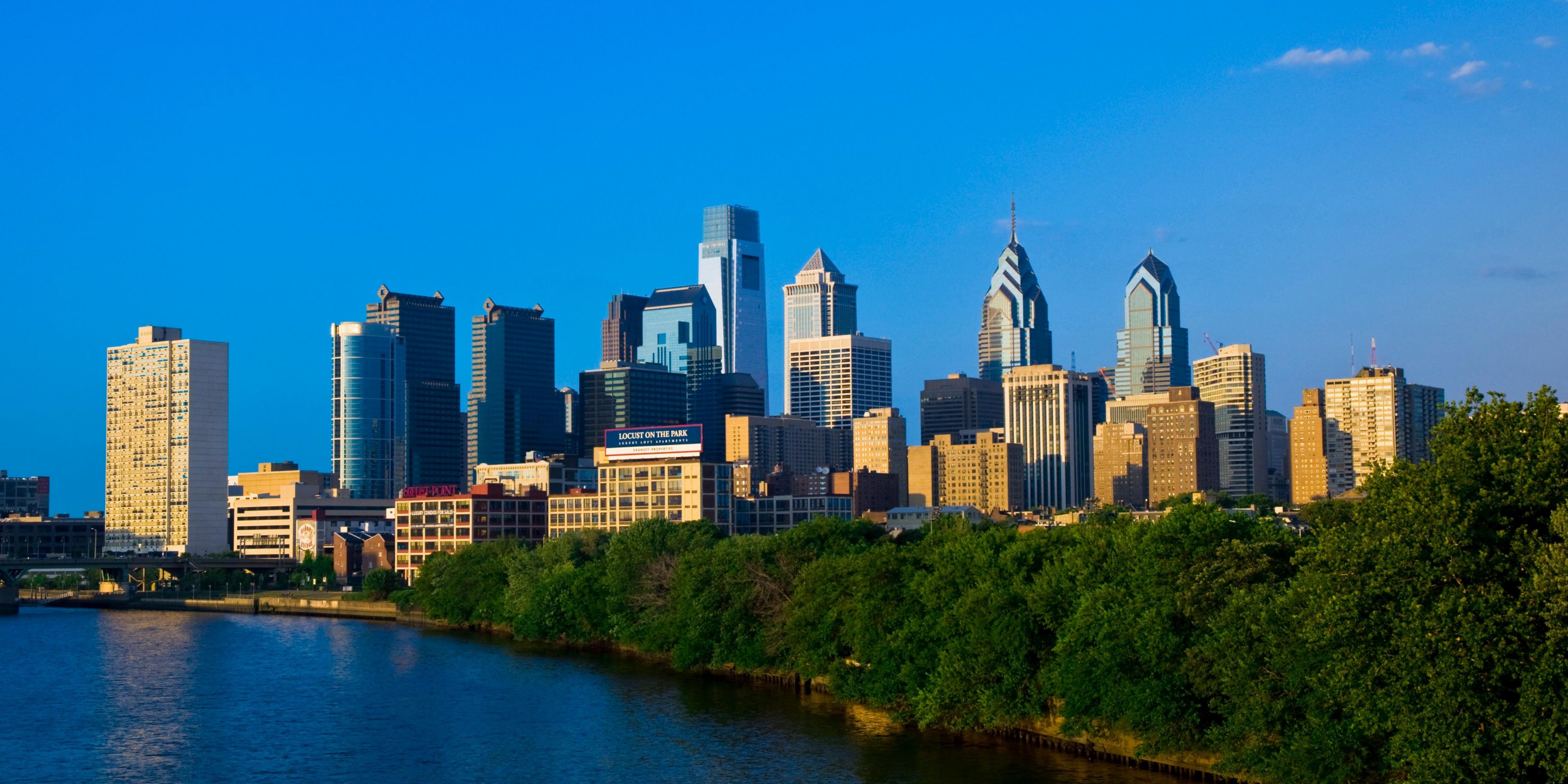 Philadelphia Skyline & River