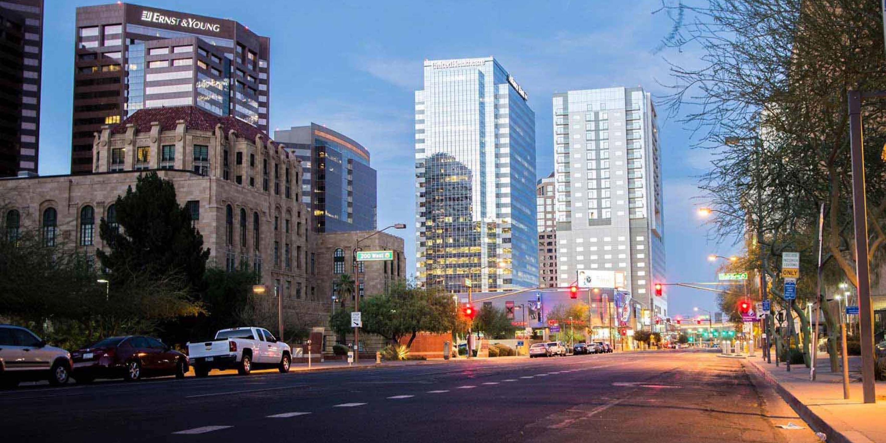 During your stay with us at our CityScape location, be sure to take advantage of this mixed-use urban marvel featuring everything from live comedy to premium boutiques and eateries. Culture and entertainment are also close at hand at venues including the Comerica Theater, Phoenix Art Museum and Arizona Science Center.