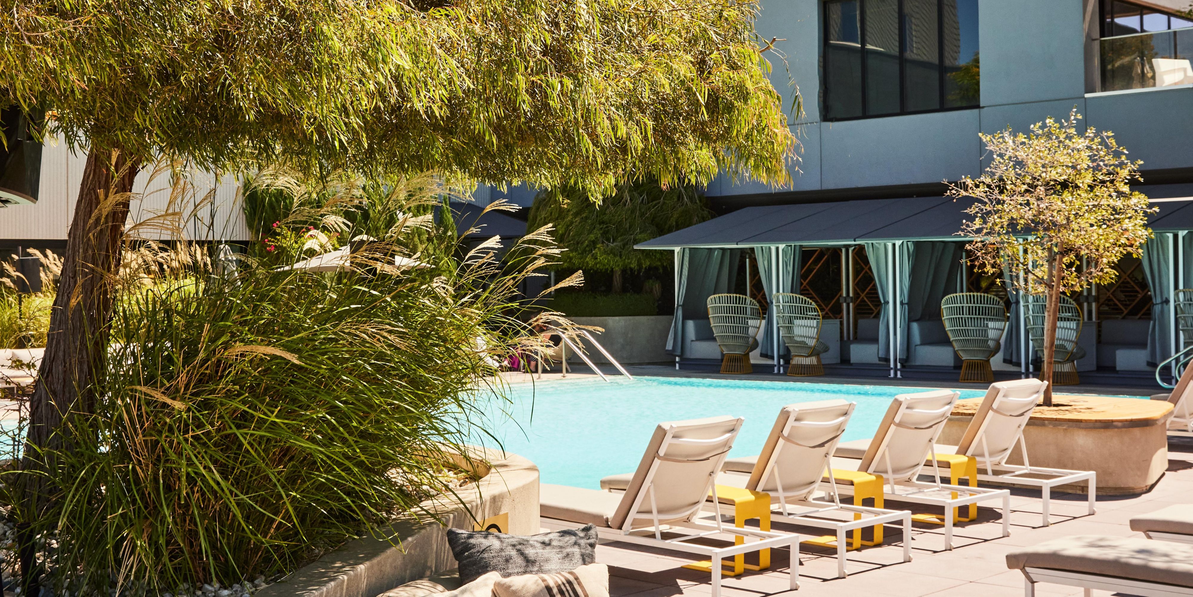 Give your next Sacramento private party a scenic backdrop, thanks to Revival’s panoramic downtown views. The poolside cabanas can be booked individually or as a group, depending on the length of your guest list. Our team can create custom food and drink menus for you and your 350 favorite VIP guests.