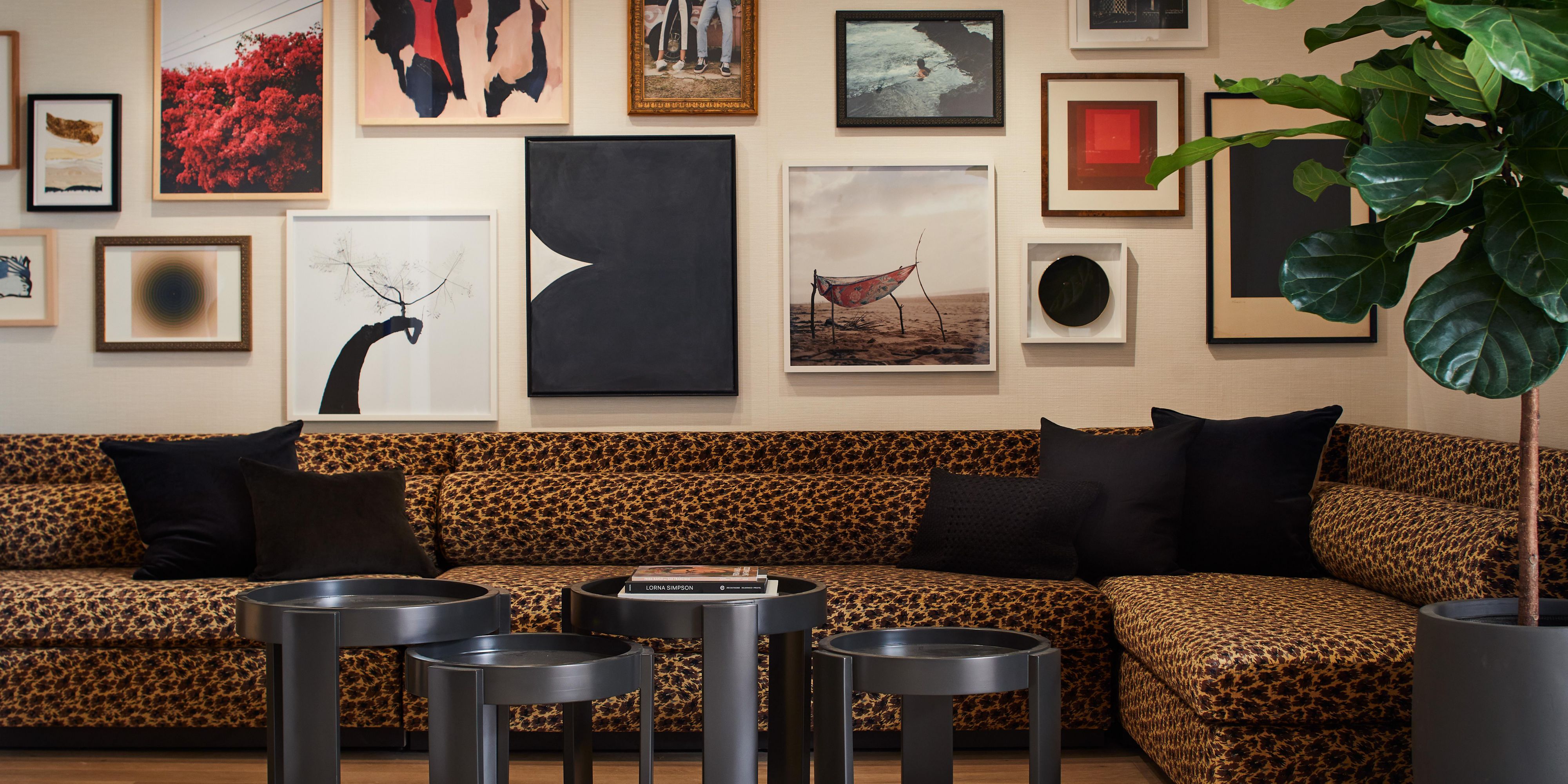 Adding to Kimpton Alton Fisherman’s Wharf Hotel’s modern atmosphere with nostalgic references is its unique contemporary art collection, sourced in partnership with Los Angeles' Artemis Advising. The hotel displays a diversified collection of cool pieces in an array of disciplines.