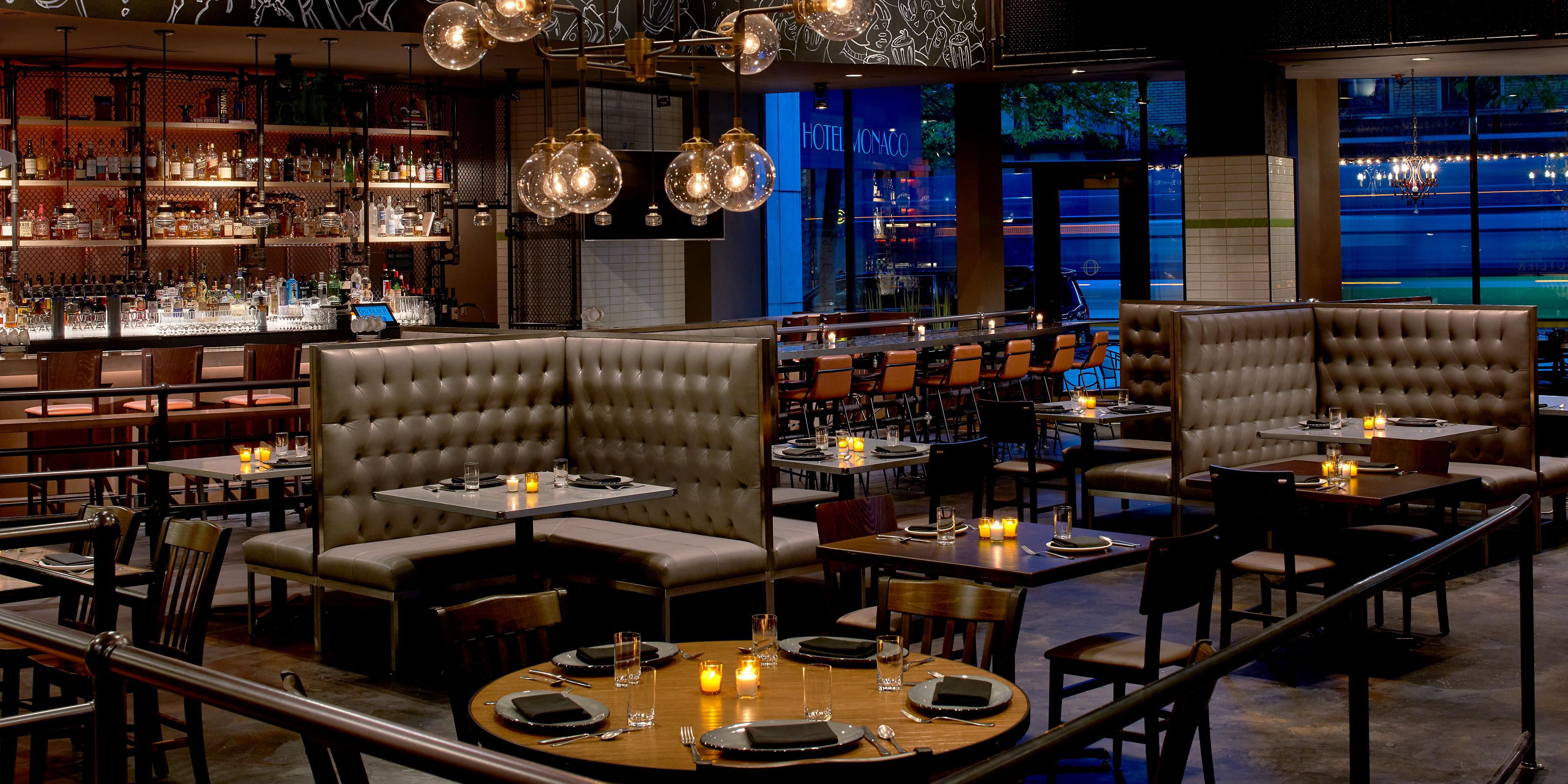 Marin is a vibrant new coastal kitchen inspired by the bounty of the Pacific Northwest and the sunlit shores of the world. Rooted in Seattle with global influence, the menu celebrates the connection between land and sea. Fire-kissed vegetables, wood-grilled seafood, and rotisserie meats, all crafted with peak-season ingredients.