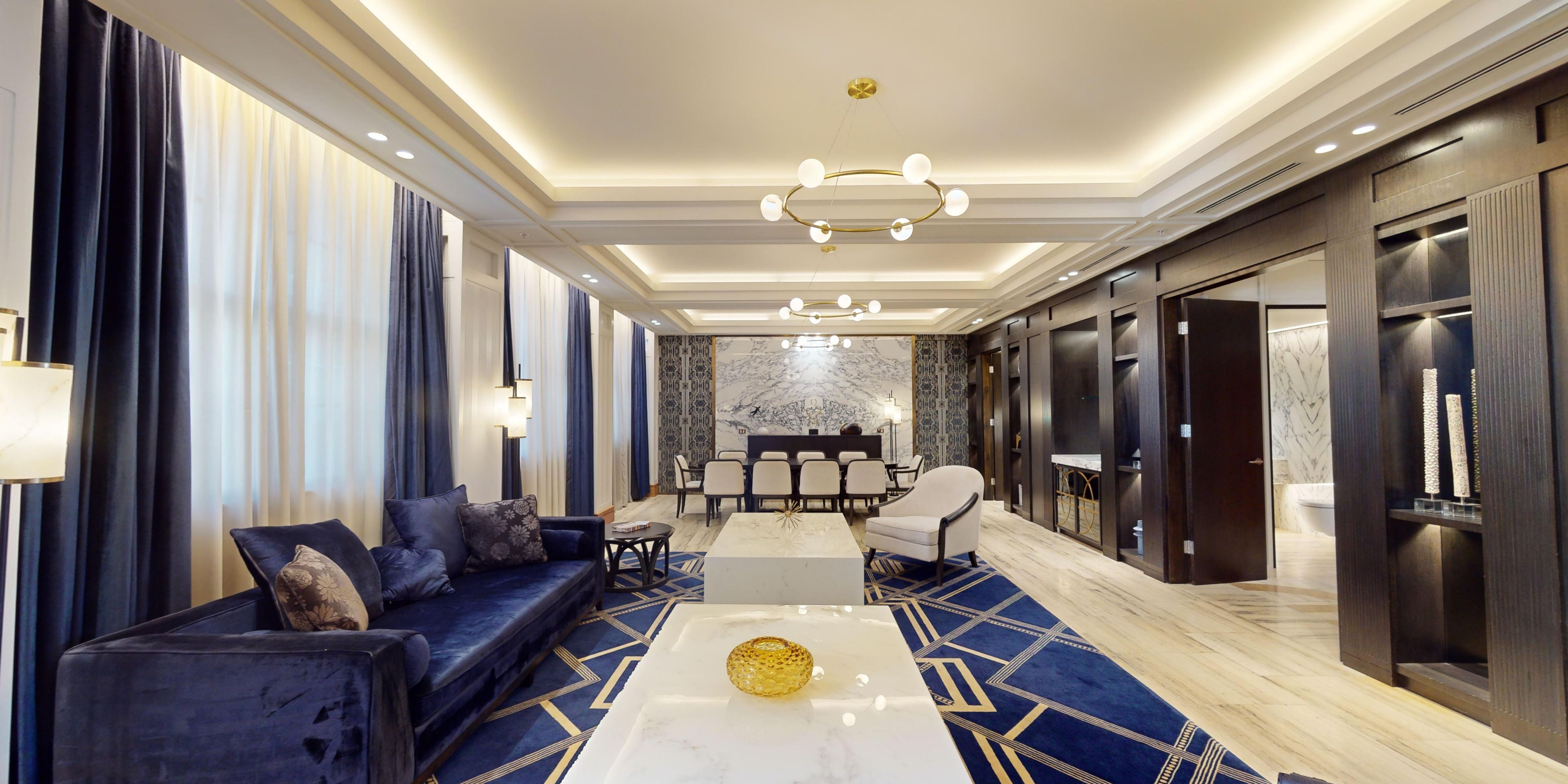 Experience elevated luxury at Kimpton Margot Sydney. These spacious, art deco-inspired sanctuaries blend timeless elegance with modern indulgence, featuring plush furnishings, curated artwork, and designer bathrooms that invite relaxation.