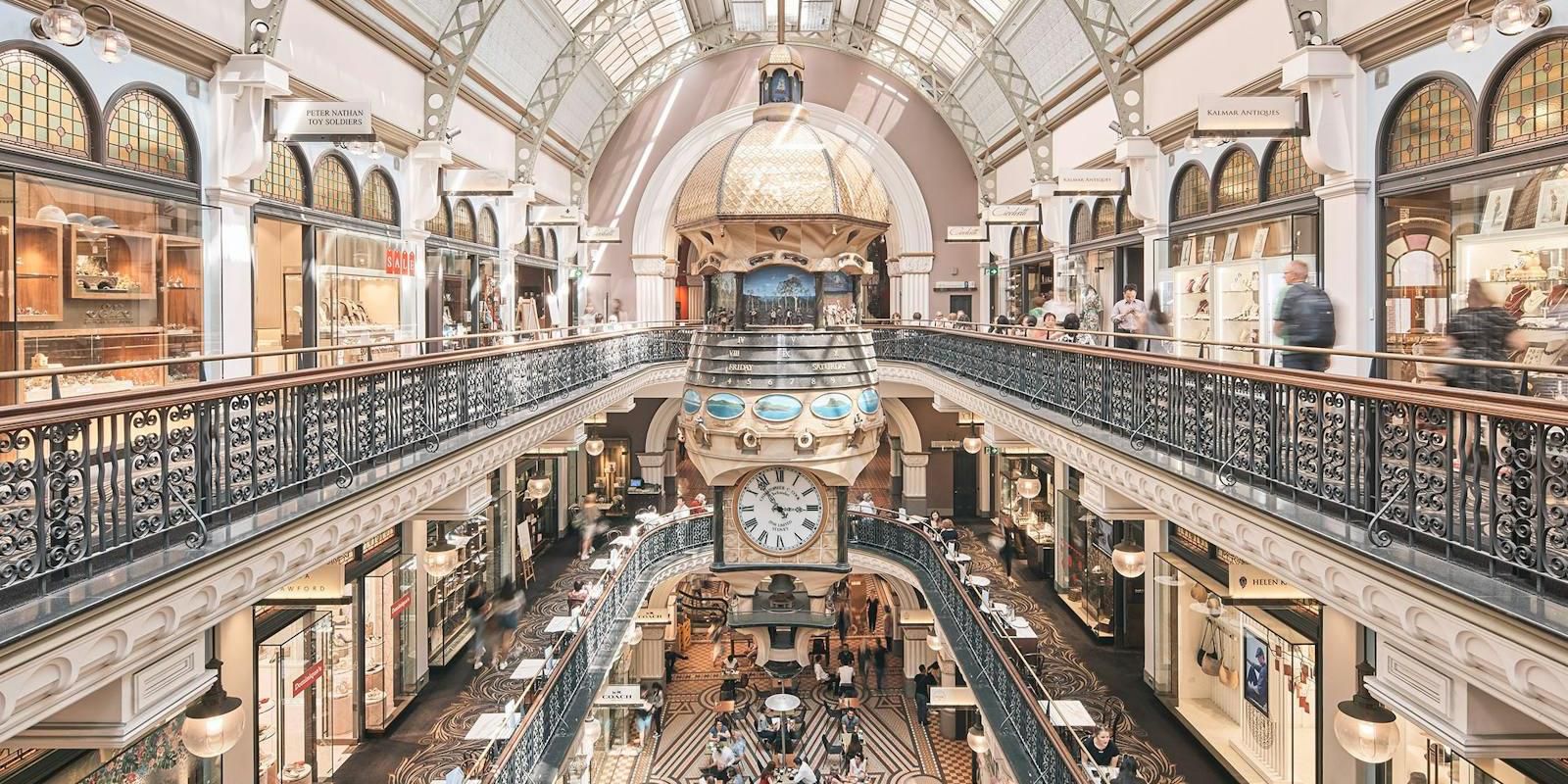 Queen Victoria Building located in the heart of Sydney's CBD