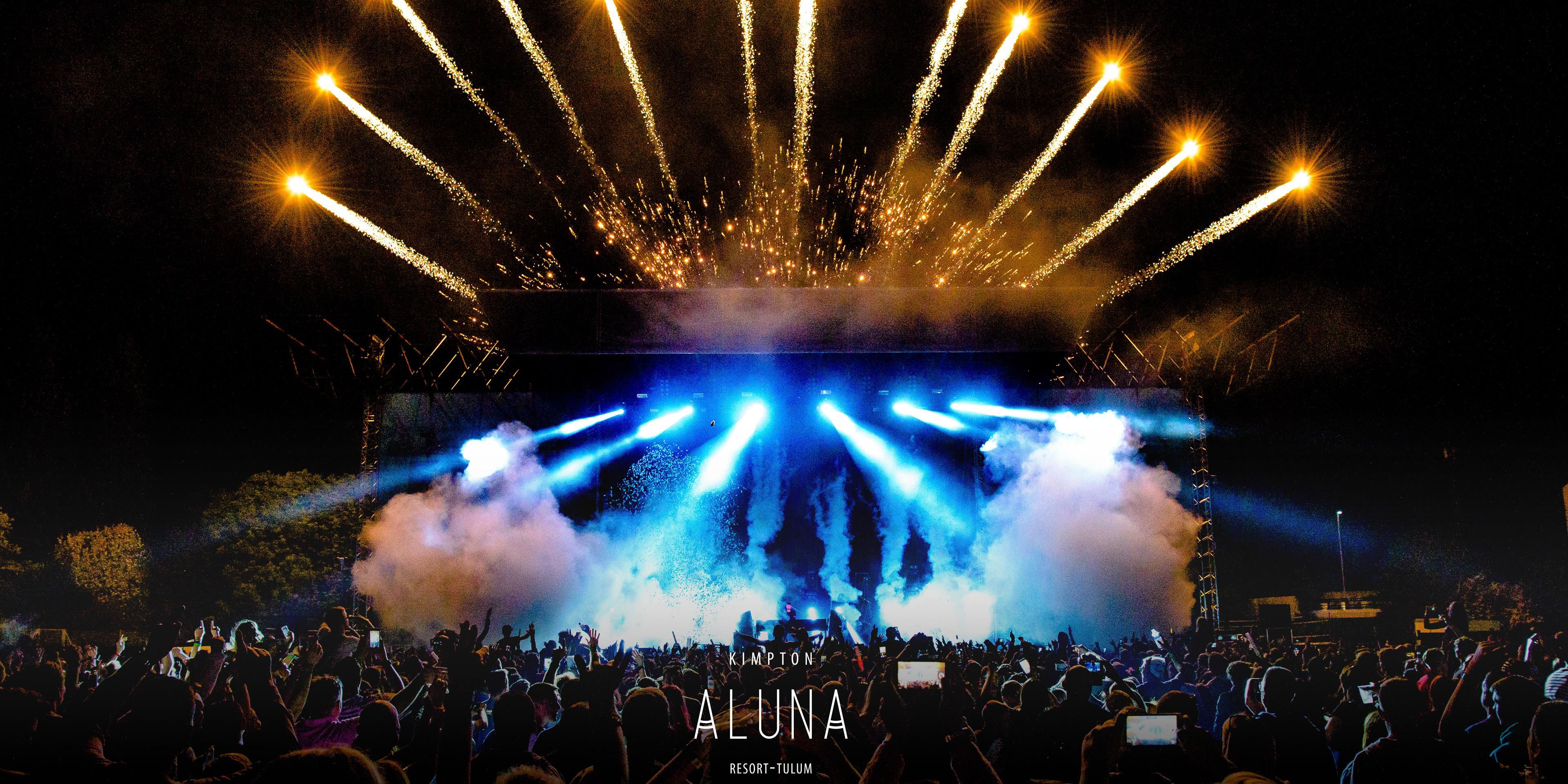 Experience the iconic Zamna festivals in Tulum from Kimpton Aluna, an exclusive accommodation. Immerse yourself in the energy of top DJs, with immersive stages, lights, and visual effects that transport you to a unique sensory experience. Book now and enjoy the magic of Tulum music festivals with comfort and style.