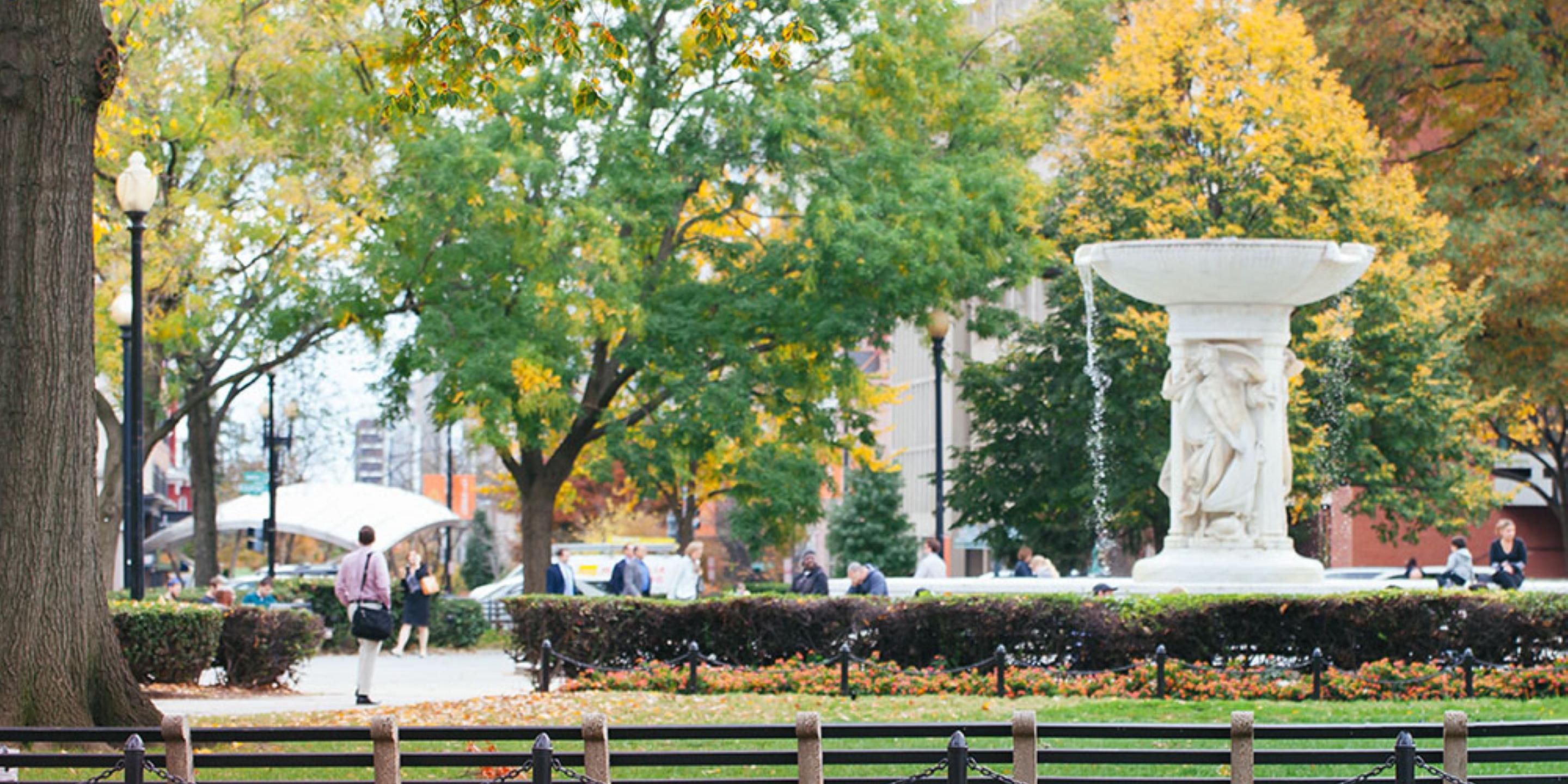 From our location — the perfect launching pad to explore the many sides of DC — you can choose your own adventure. Take a relaxed stroll through the lively Dupont Circle neighborhood, go on a tour of groundbreaking art galleries, or sit down for a tried-and-true power lunch that deftly combines business and pleasure.