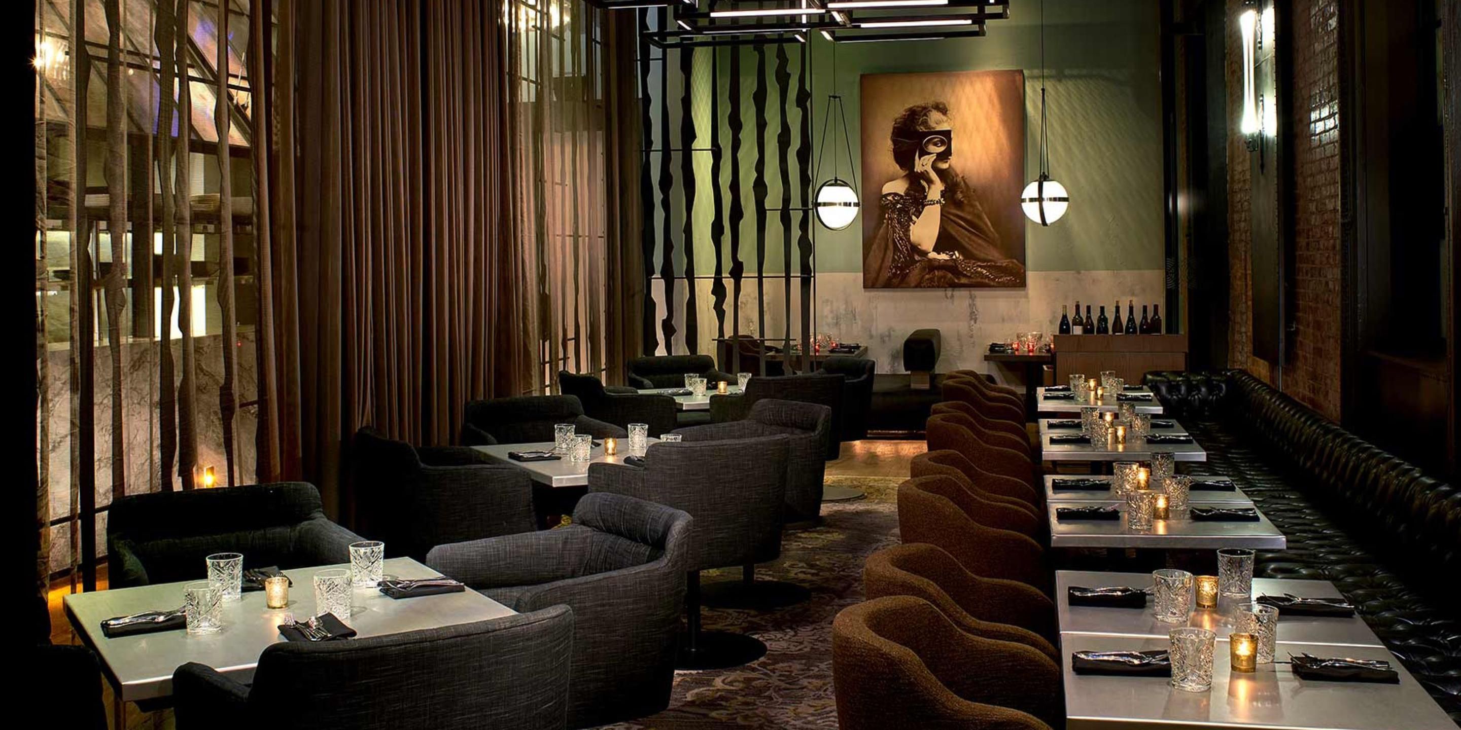 An intoxicating addition to DC’s thriving restaurant and bar scene, Dirty Habit is anchored in expertly crafted cocktails, innovative social plates, edgy design, and a dramatic urban patio. Ideally situated in downtown Penn Quarter this luxe venue pulsates with disarming twists and provocative touches that make for mesmerizing evenings.