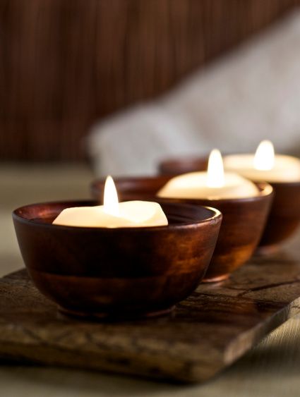 蜡烛为客房增添浪漫气氛