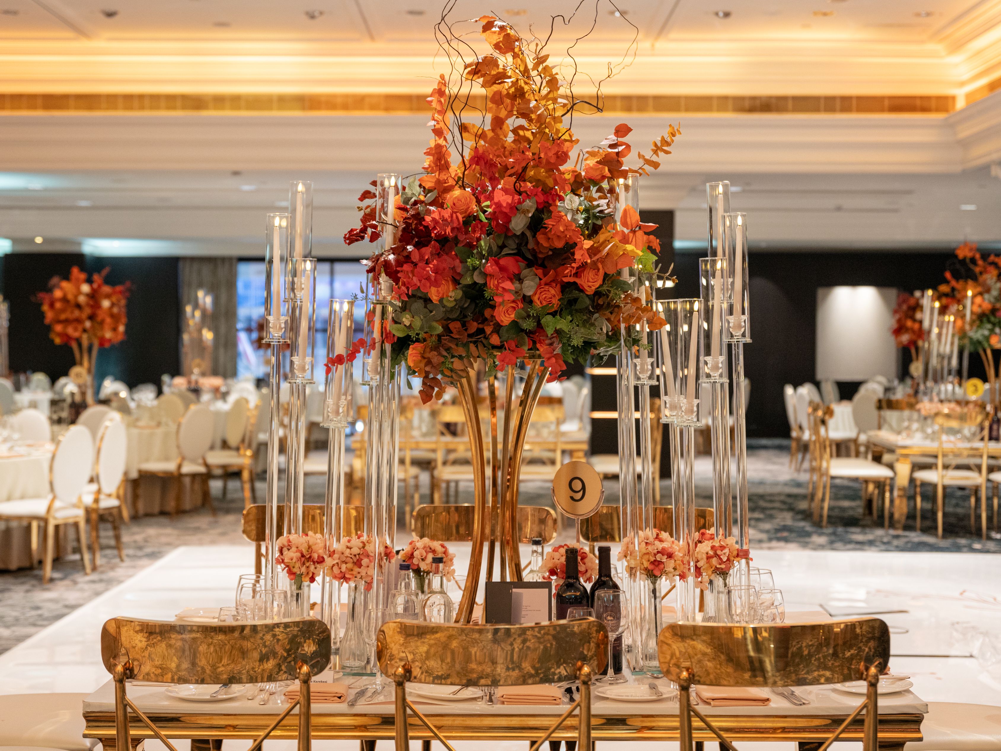 Wedding table display