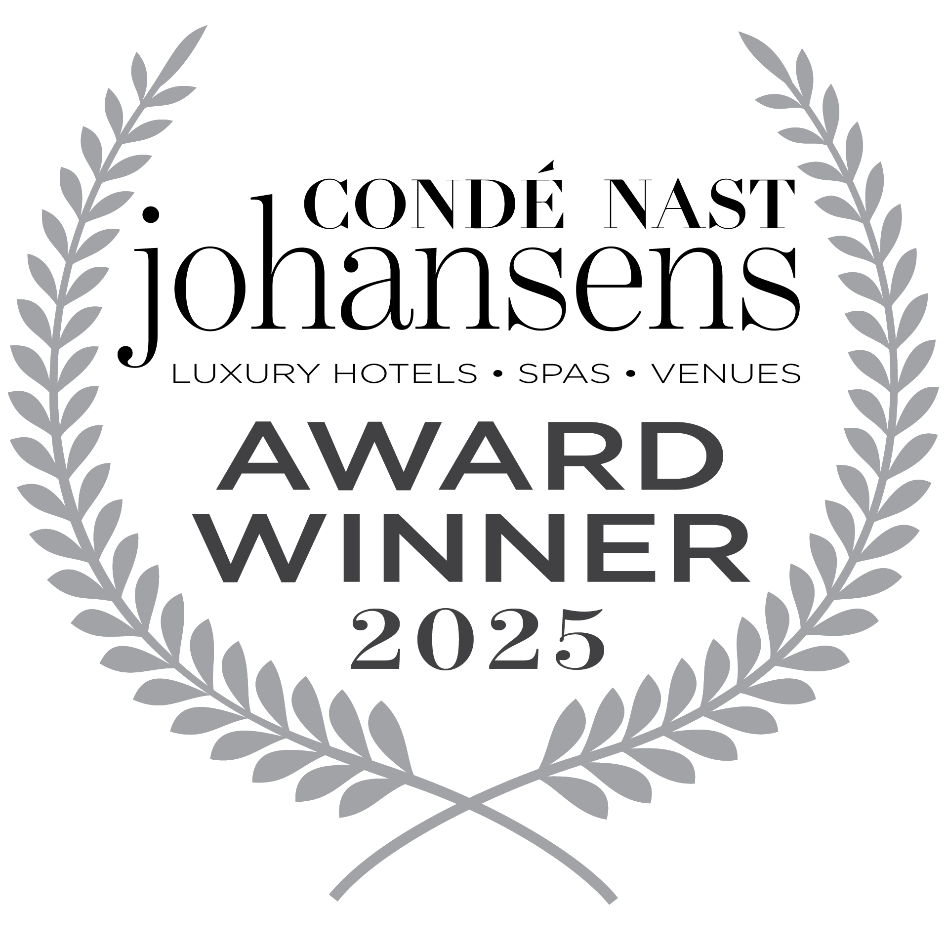 Condé Nast Johansens Award Winner 2025