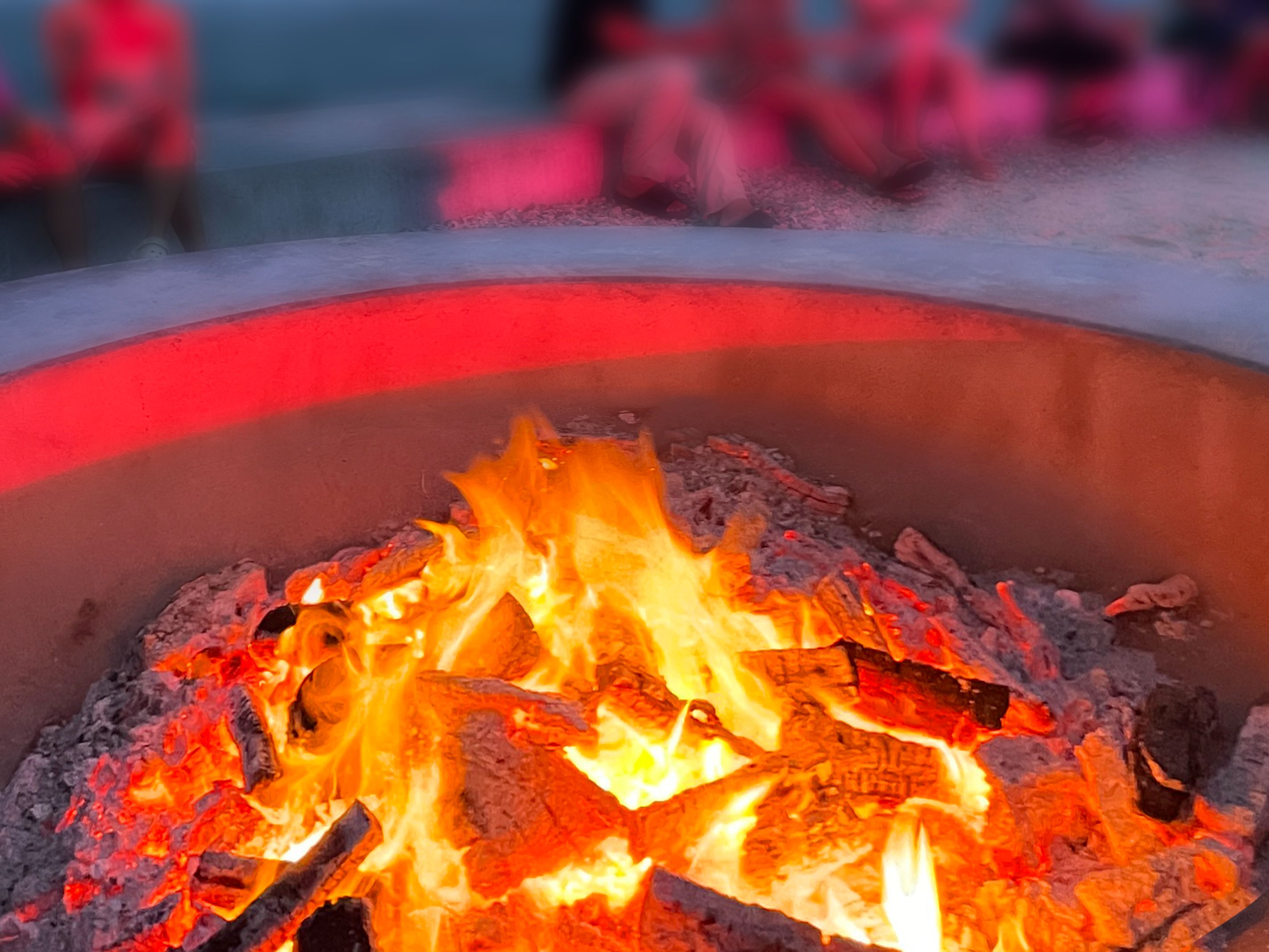 Bonfire at the beach