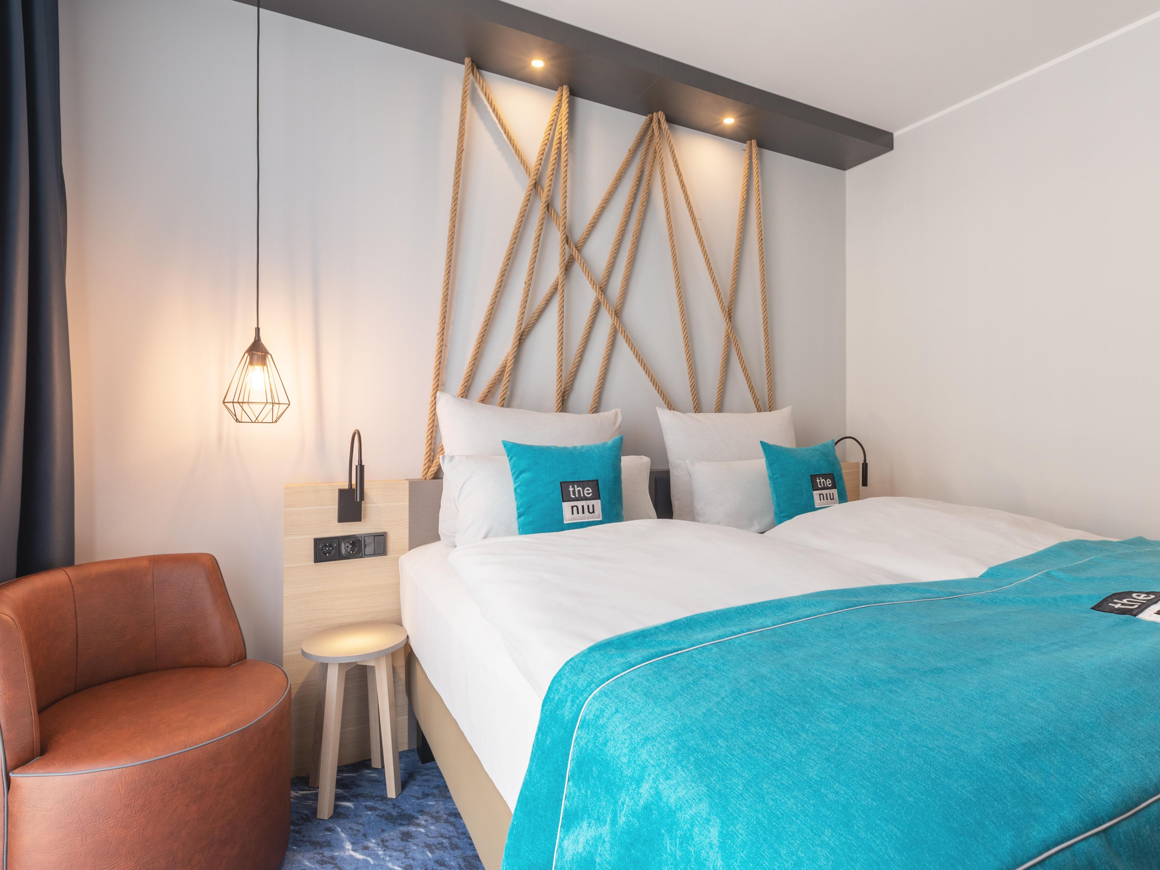 Enjoy a restful night's sleep in a cosy queen-size bed