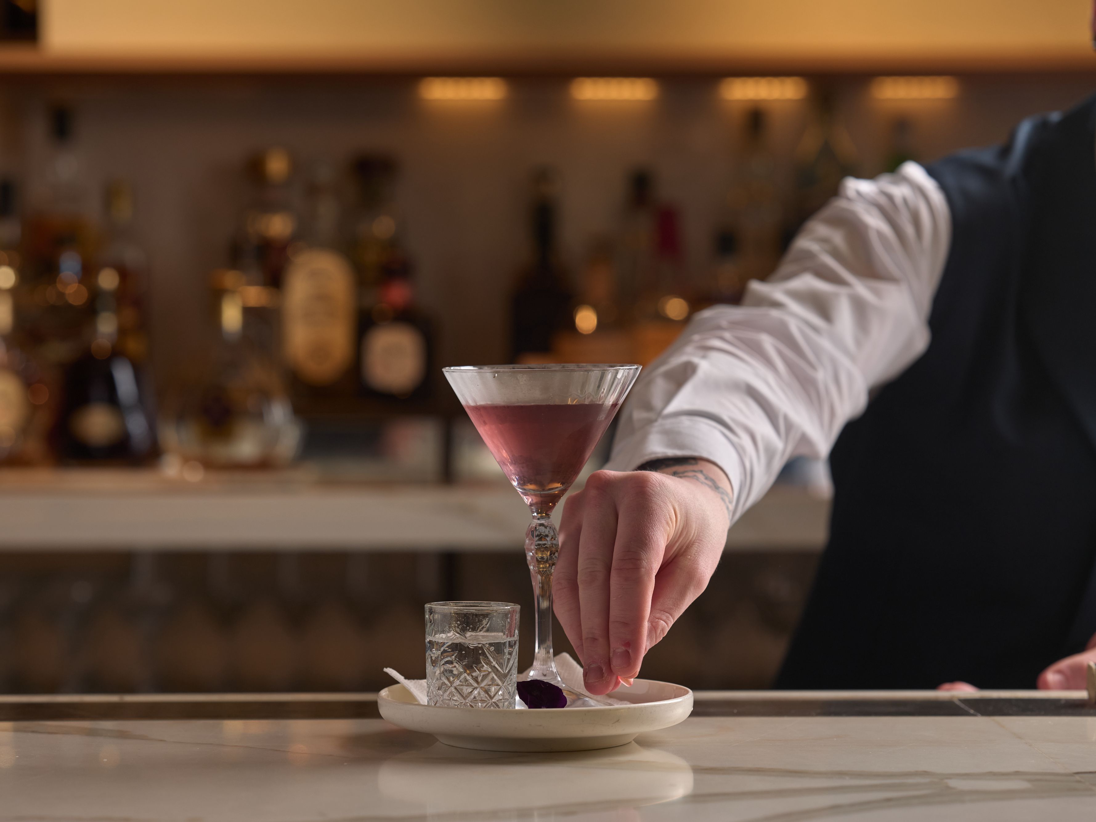 Cocktail from The Loft Lounge & Bar.