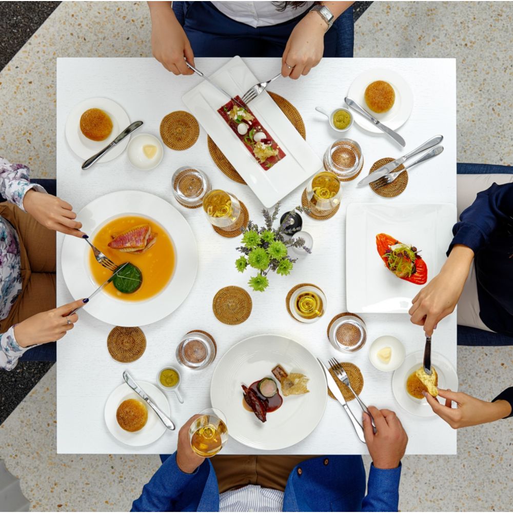 Gourmet experience peppered with local influences