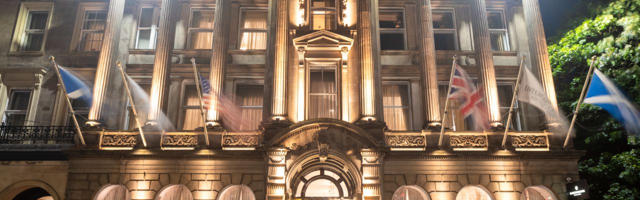 Exterior of InterContinental Edinburgh The George