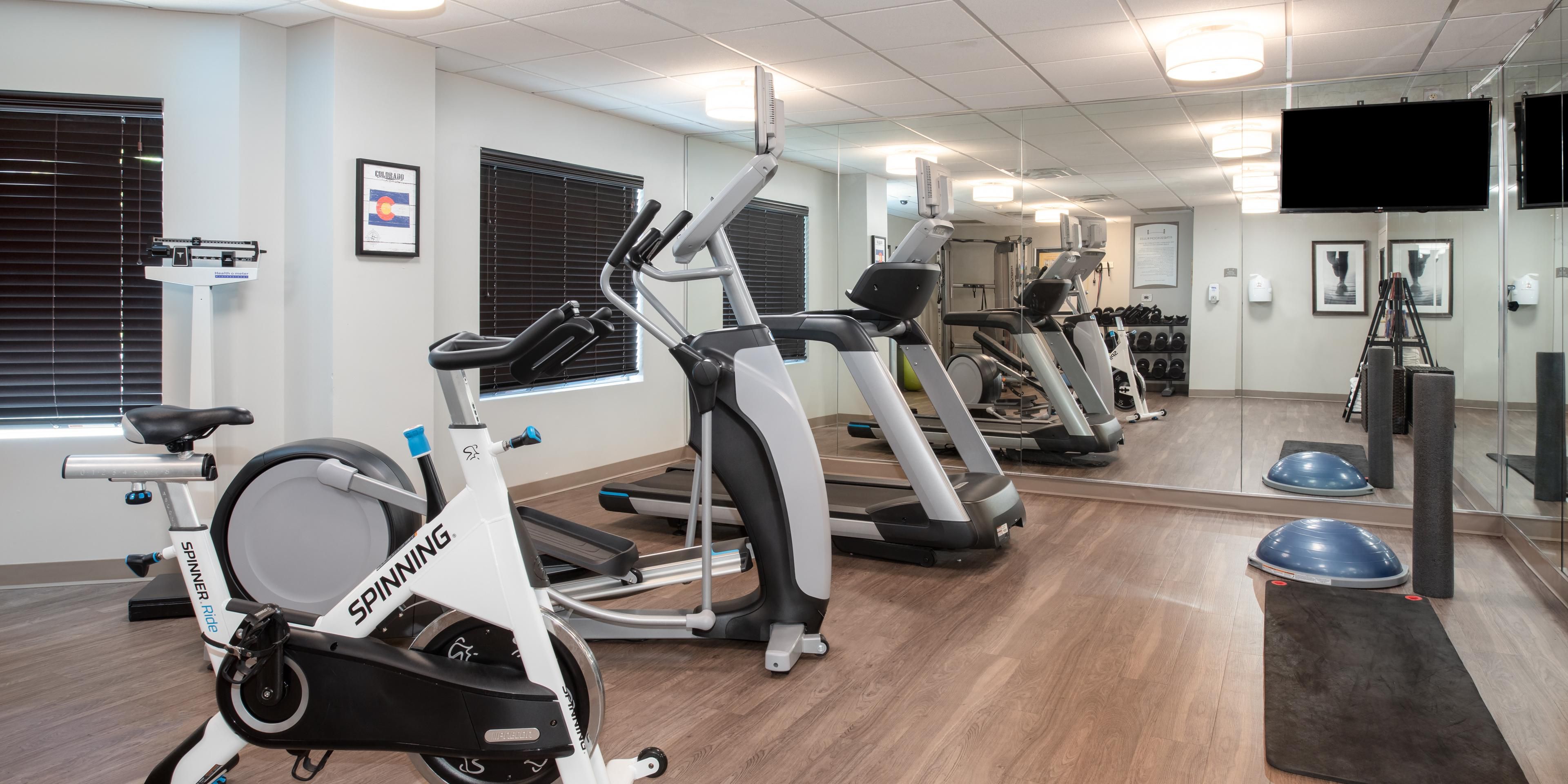 Enjoy our spacious guest gym.