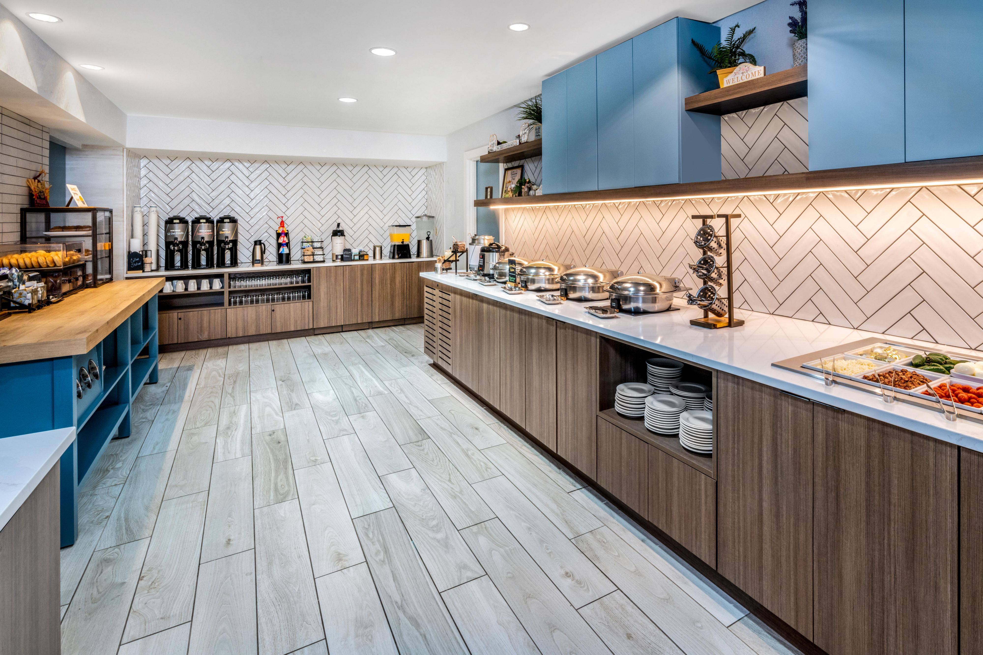 Enjoy our hot, free breakfast buffet daily before exploring all Cherry Creek has to offer.