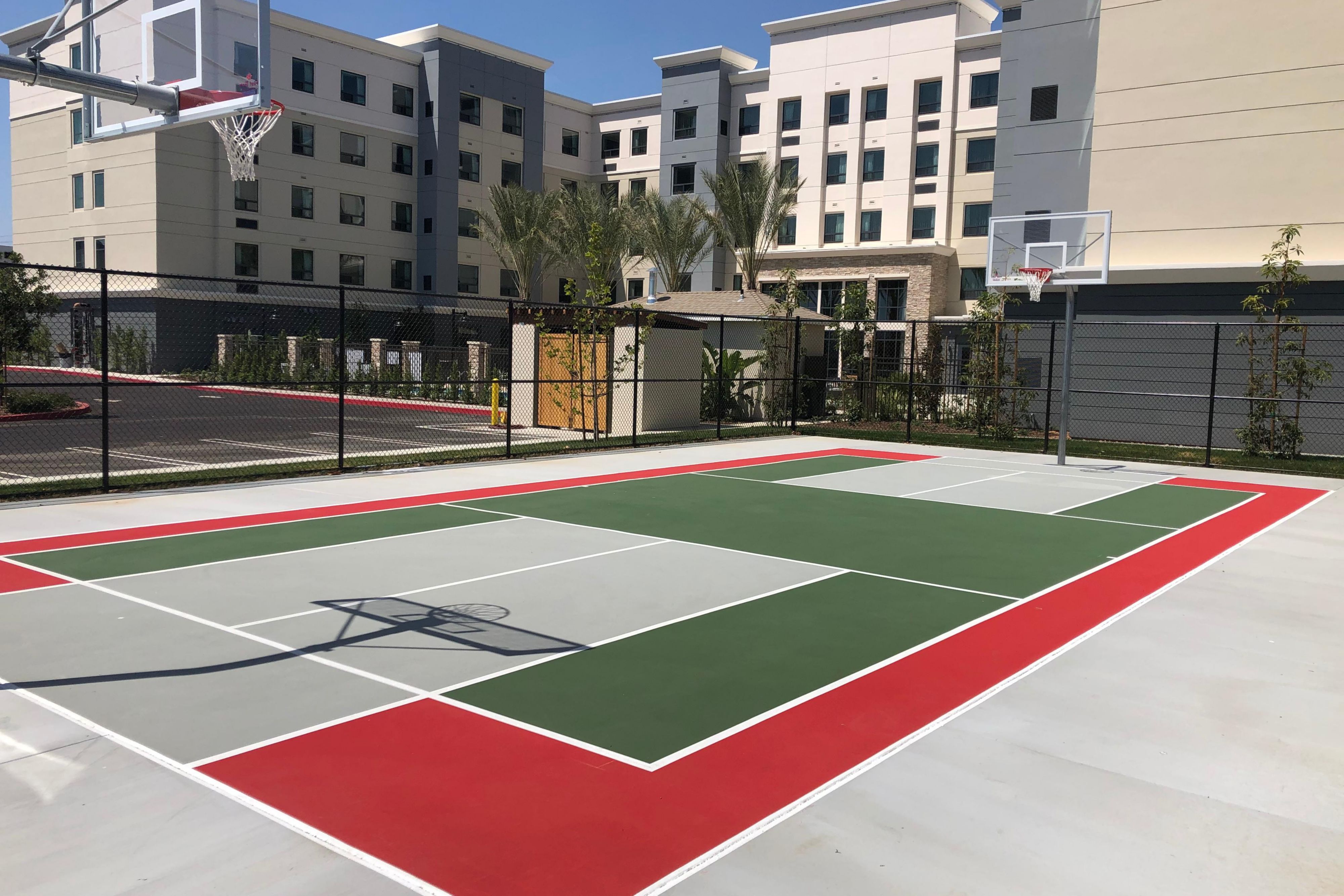 Outdoor Basketball Court