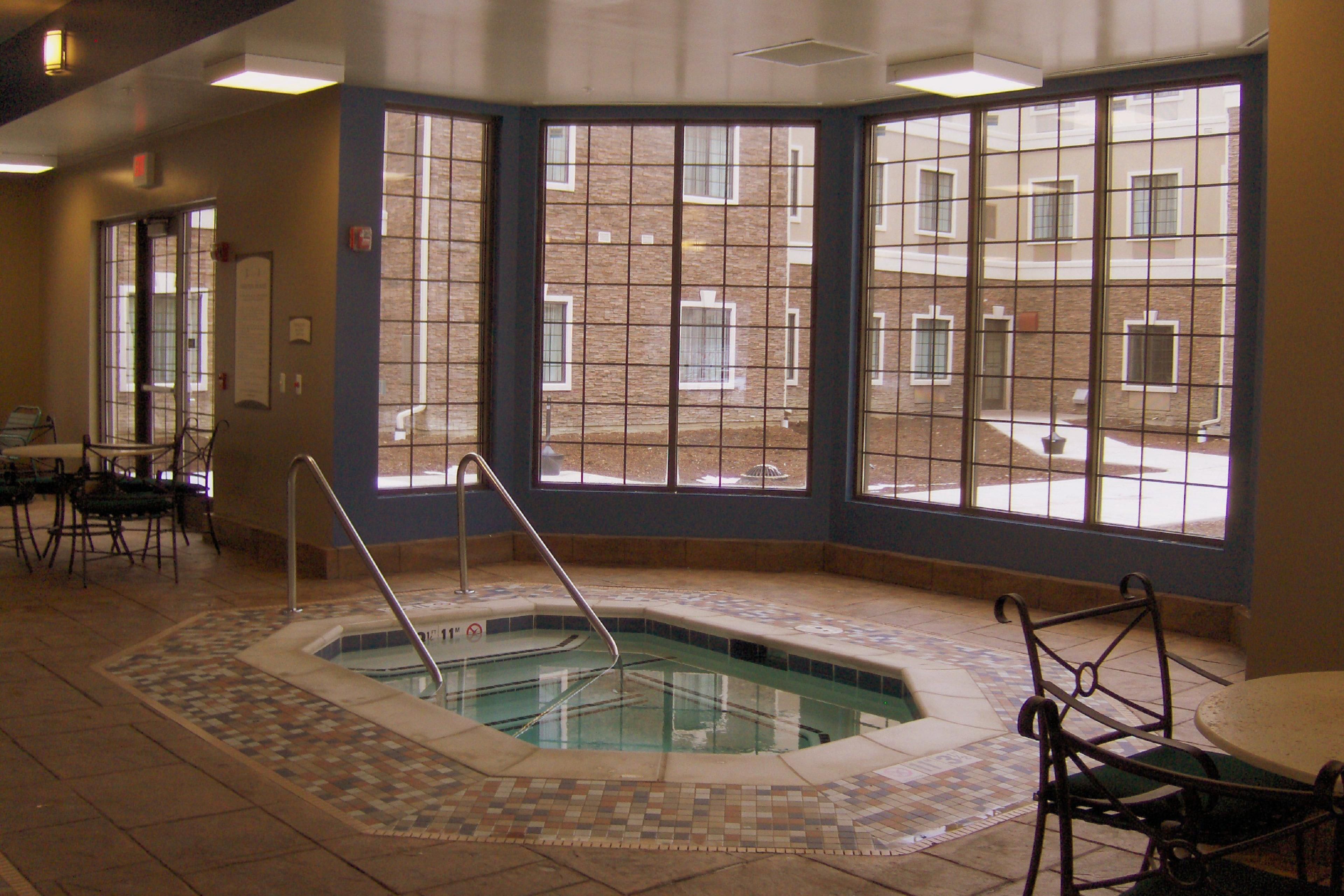 Relax your muscles in our hot tub, located right next to the pool. Whether you’re enjoying a solo jacuzzi session, chatting with a friend, or watching the kids play in the pool, our hot tub is the place to do it.