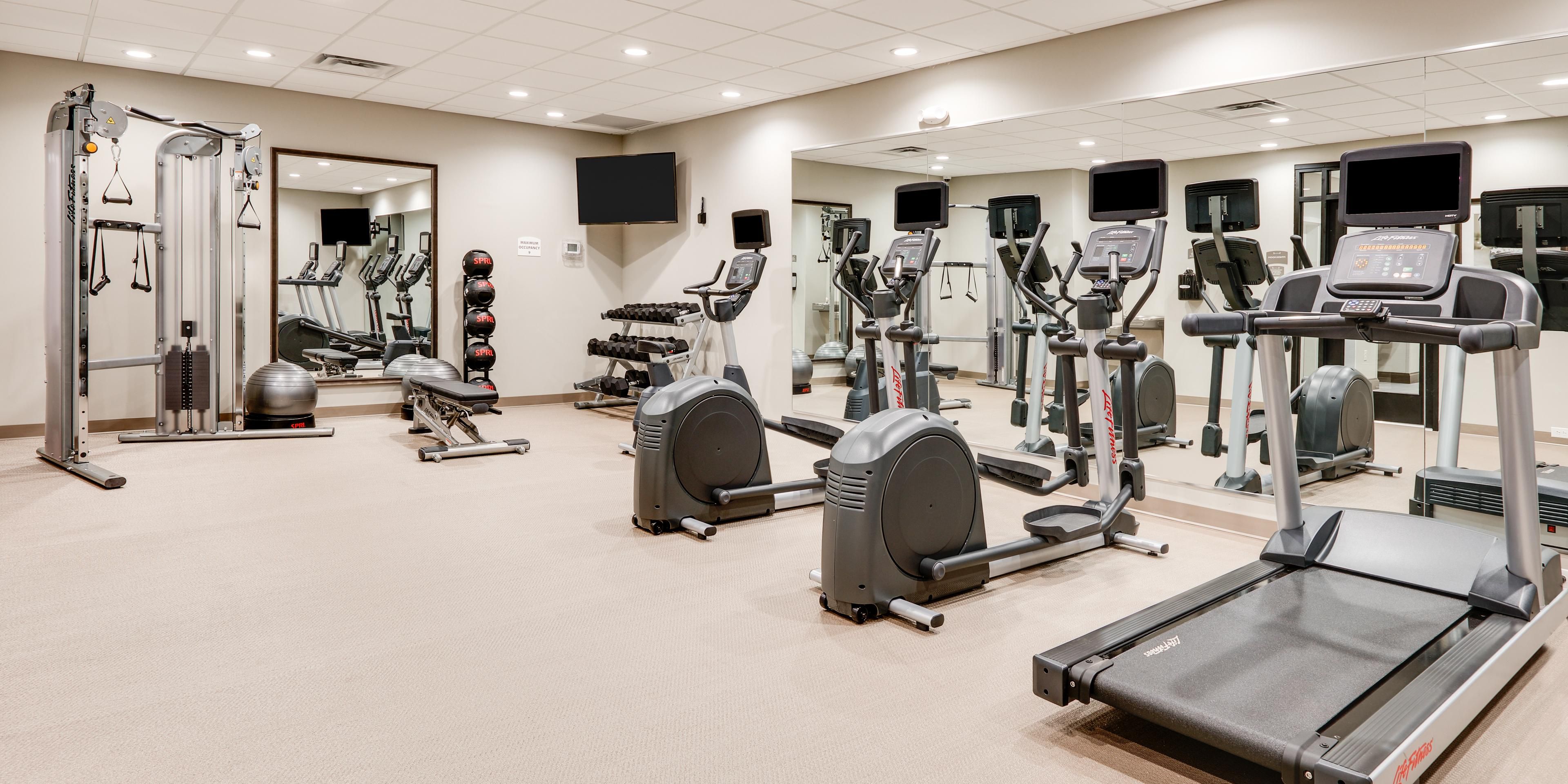 Extended Stay hotel in Downtown OKC with a 24 hour fitness center.