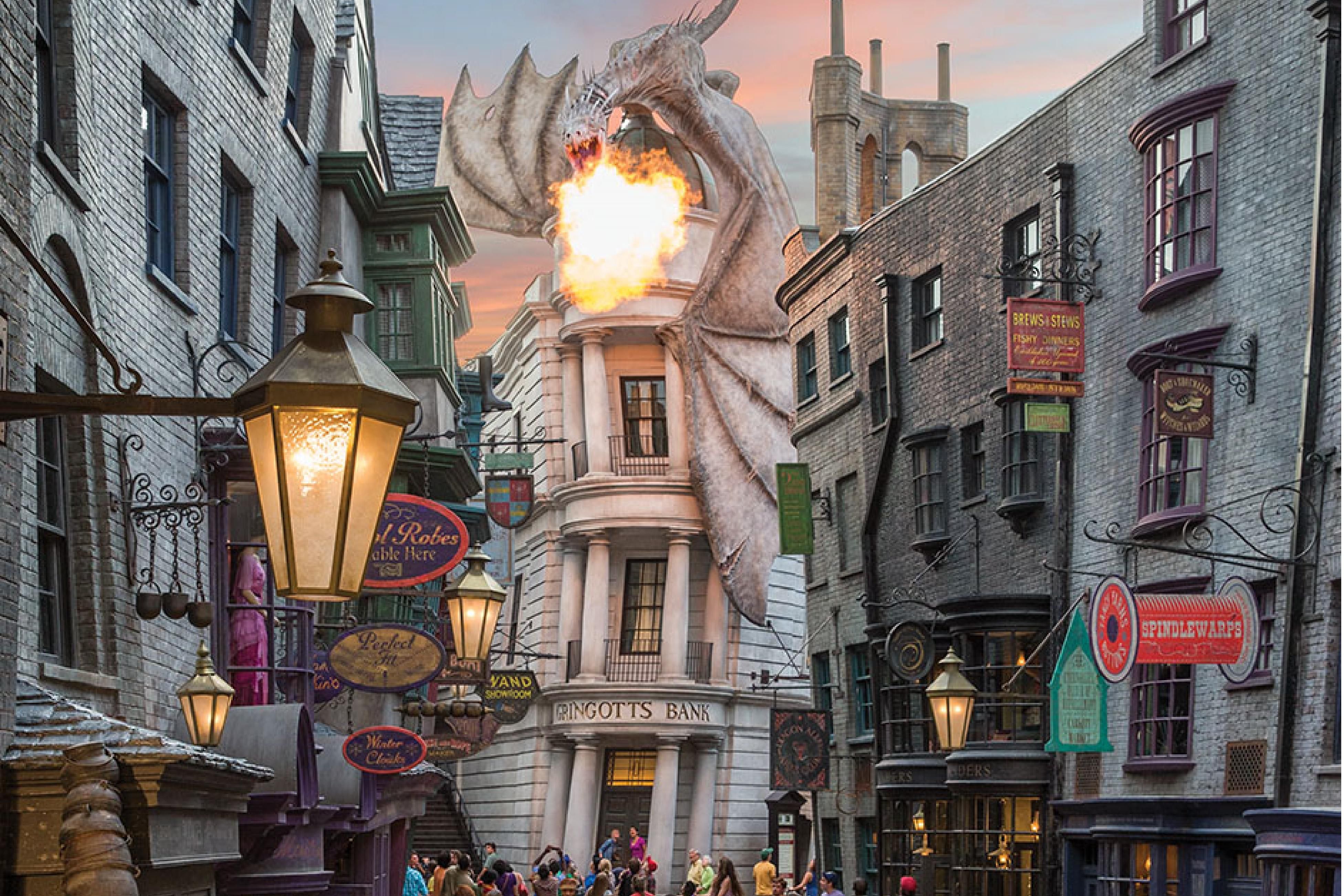 Universal Orlando, home of Harry Potter World and of the new Epic Universe opening in May ‘25, is just 20 miles from the hotel and must see on your Orlando visit.