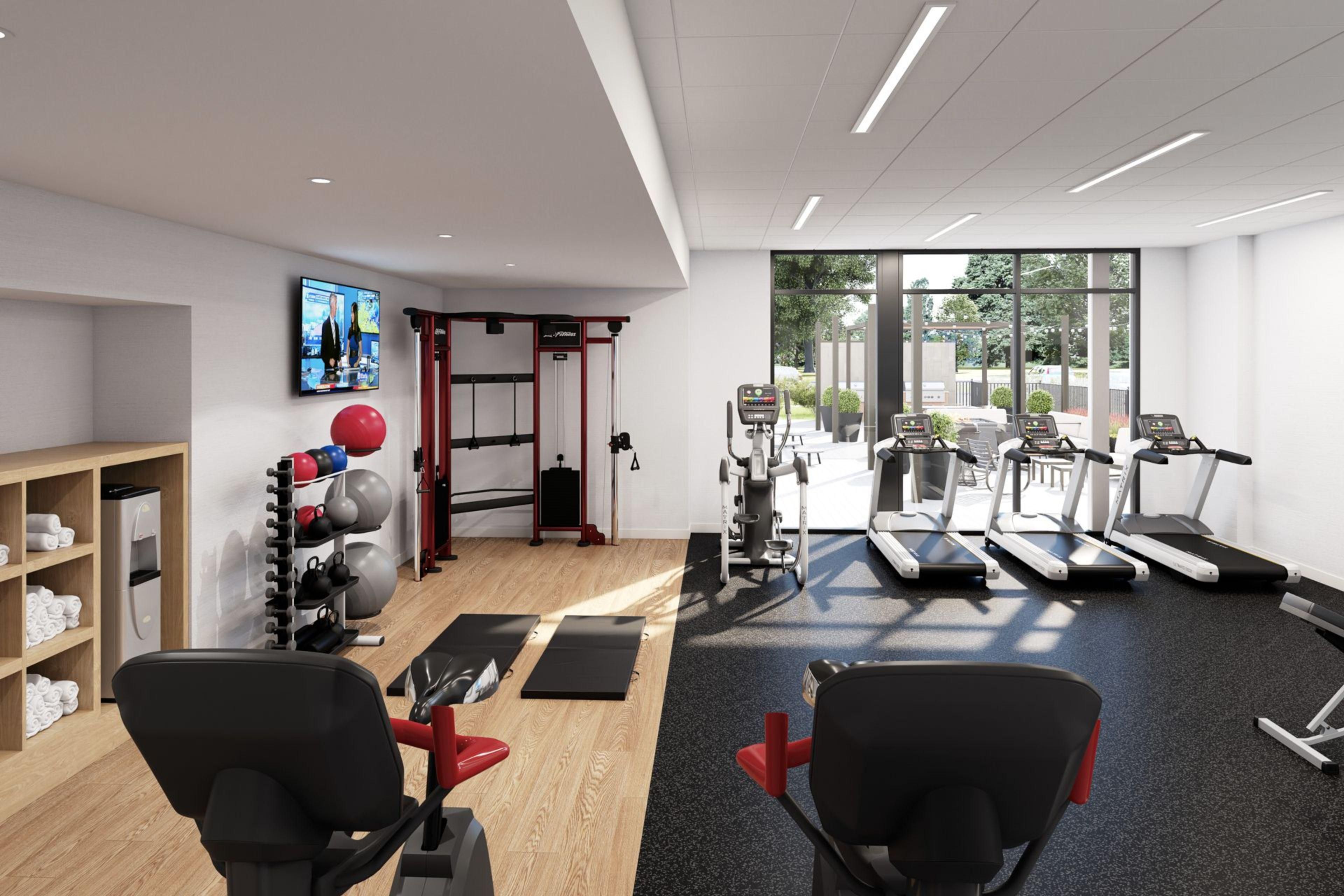 Stay active and energized in our fully equipped Fitness Center. Whether you prefer cardio or strength training with free weights, our facility provides everything you need for a satisfying workout. Plus, open 24 hours, we offer fitness that fits your schedule.