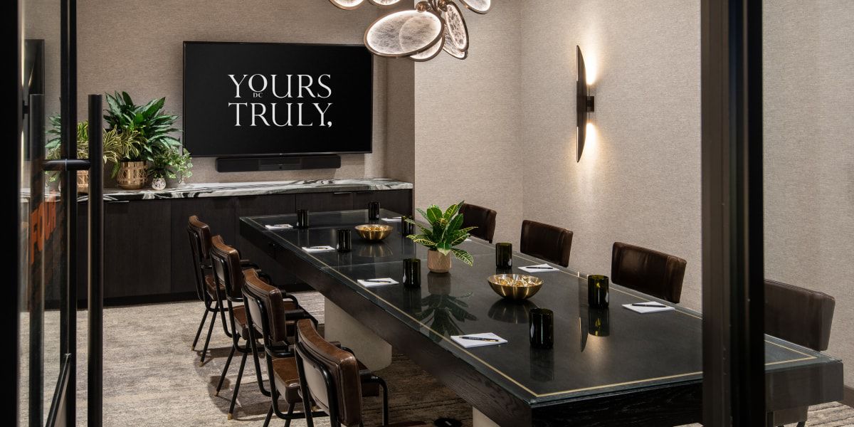 Yours Truly D.C. 的私密会议空间