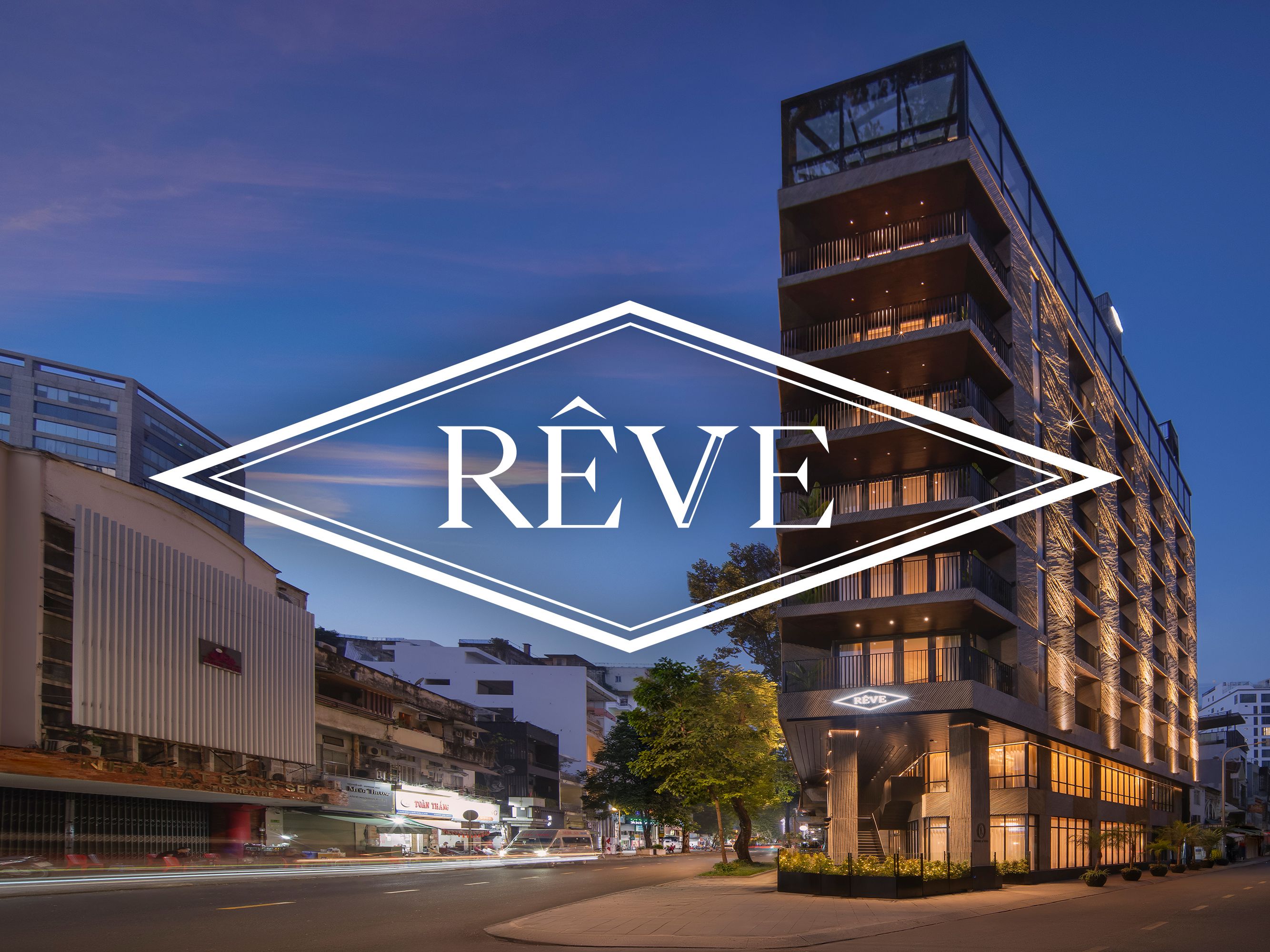 洲至奢选胡志明市 Rêve 酒店的外观