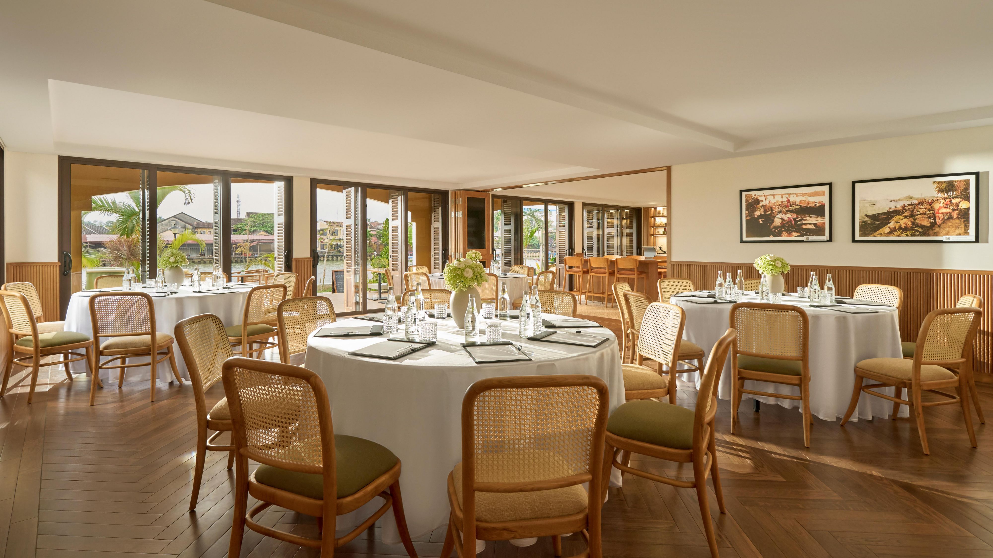 Meeting room with Hoai River view