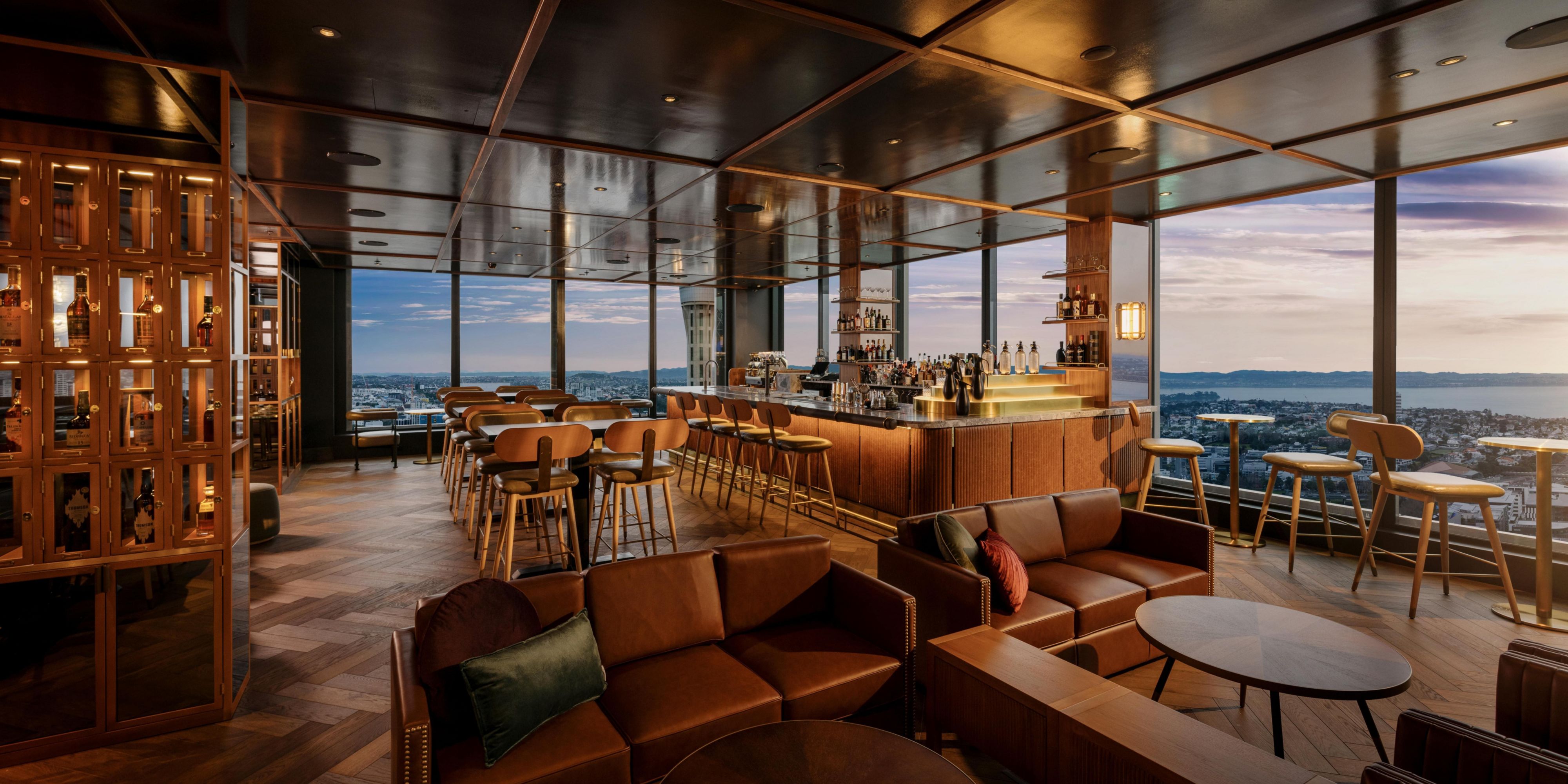 and sip on cocktails at our glamorous rooftop destination, bar