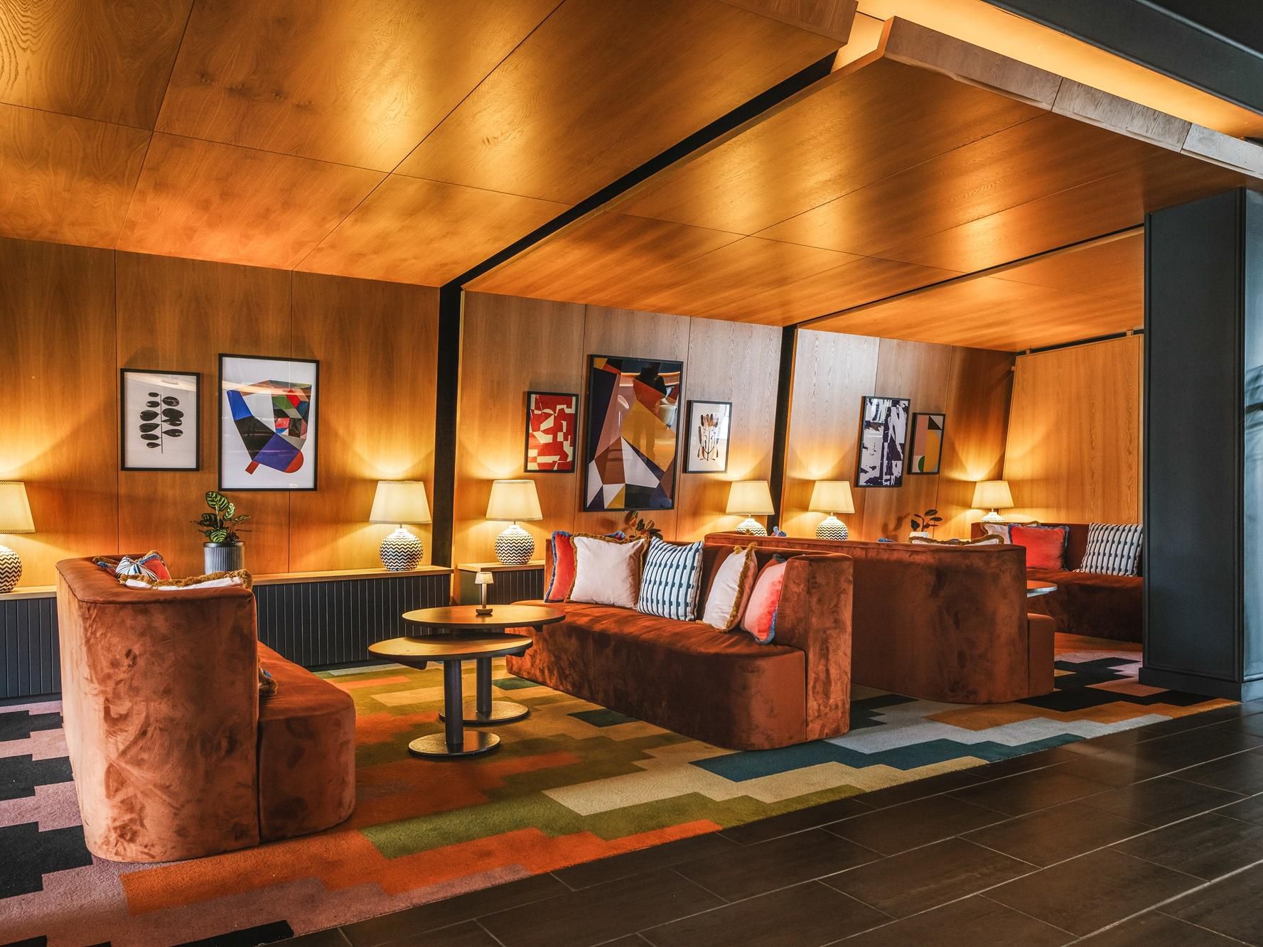 Our guest lobby is the perect spot to relax with a good book 