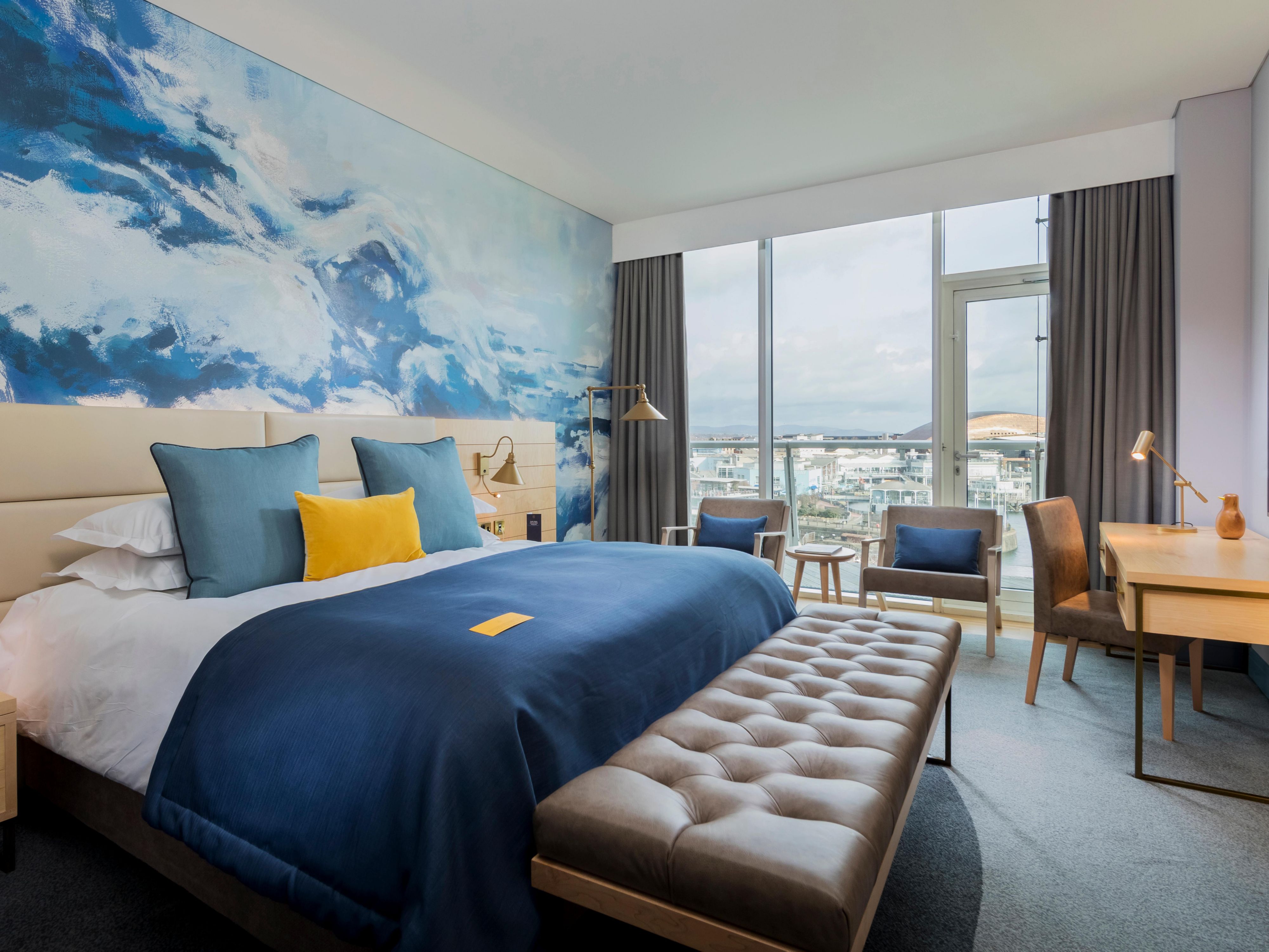 Everyone is invited to voco St. David's! Our family rooms are ideal for half-term getaways, offering spacious comfort for all. Thoughtfully designed with modern amenities and cosy beds, they provide a welcoming space perfect for families to unwind after a day of exploring.