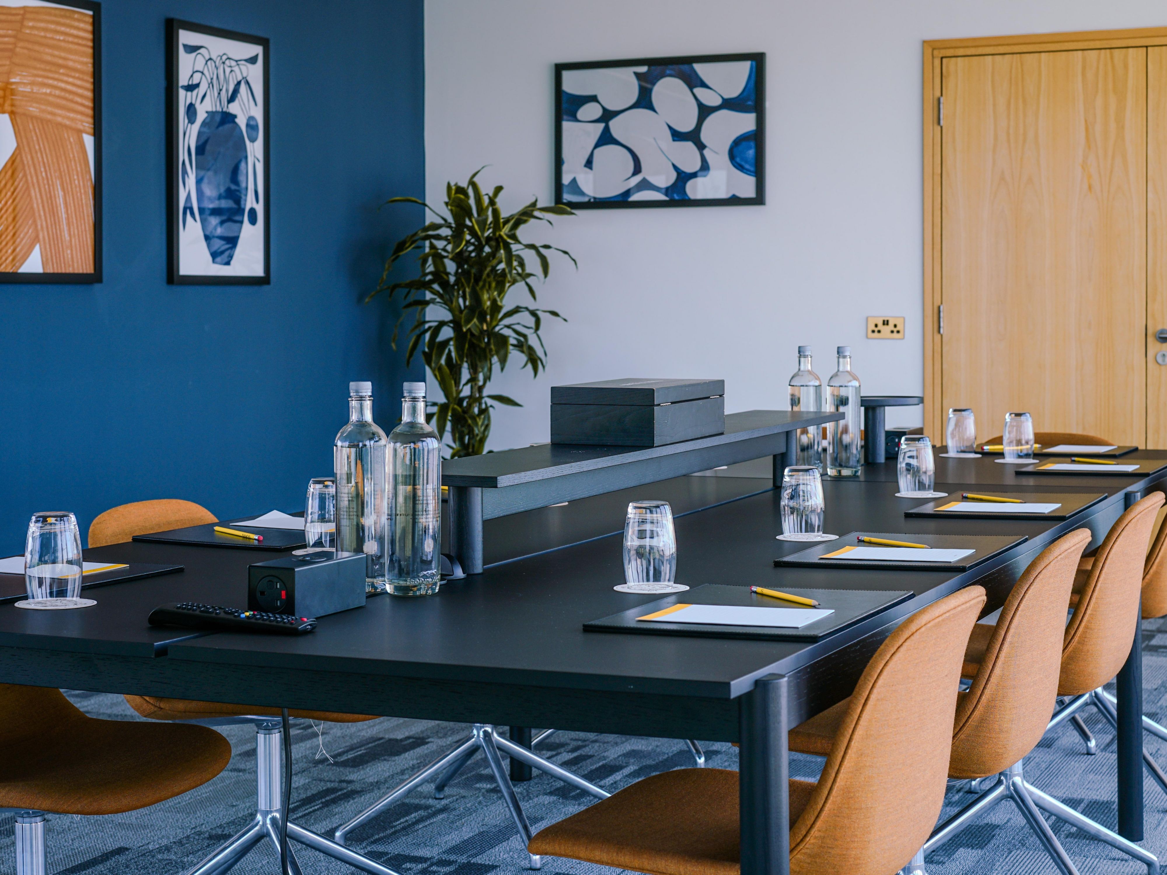 Meeting space built for an artist